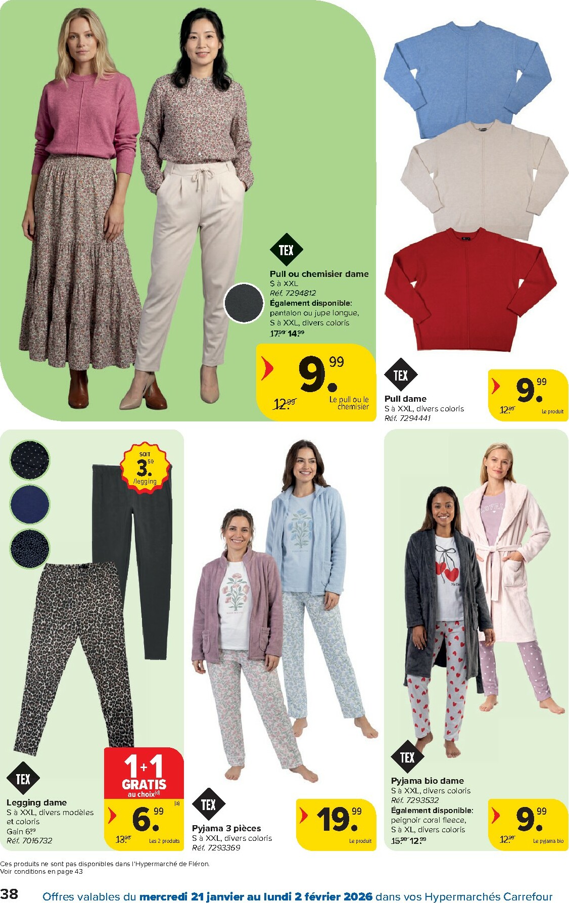 carrefour - De Carrefour Hypermarchés folder geldig vanaf 21/01 t/m 02/02 - page: 38