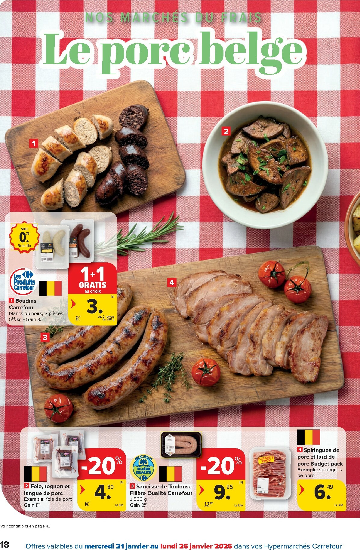 carrefour - De Carrefour Hypermarchés folder geldig vanaf 21/01 t/m 02/02 - page: 18