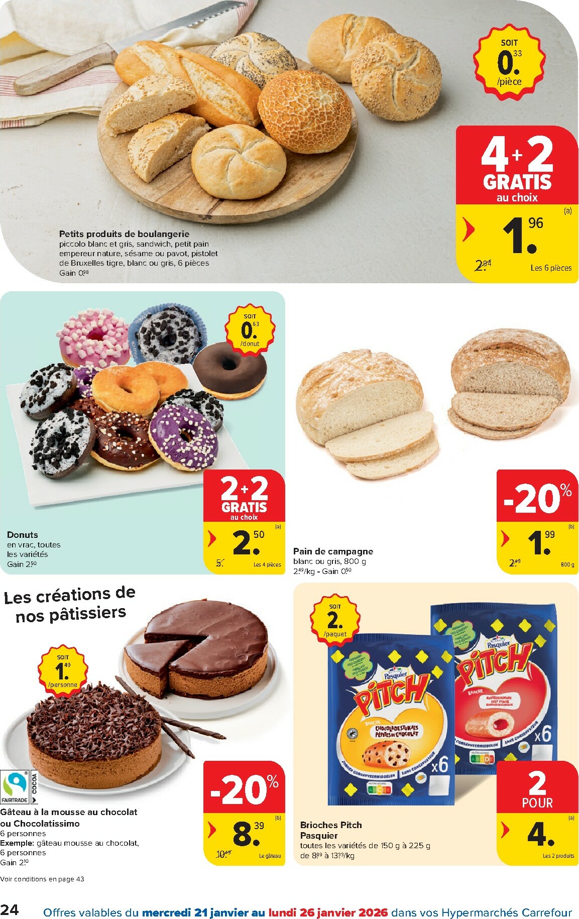 carrefour - De Carrefour Hypermarchés folder geldig vanaf 21/01 t/m 02/02 - page: 24