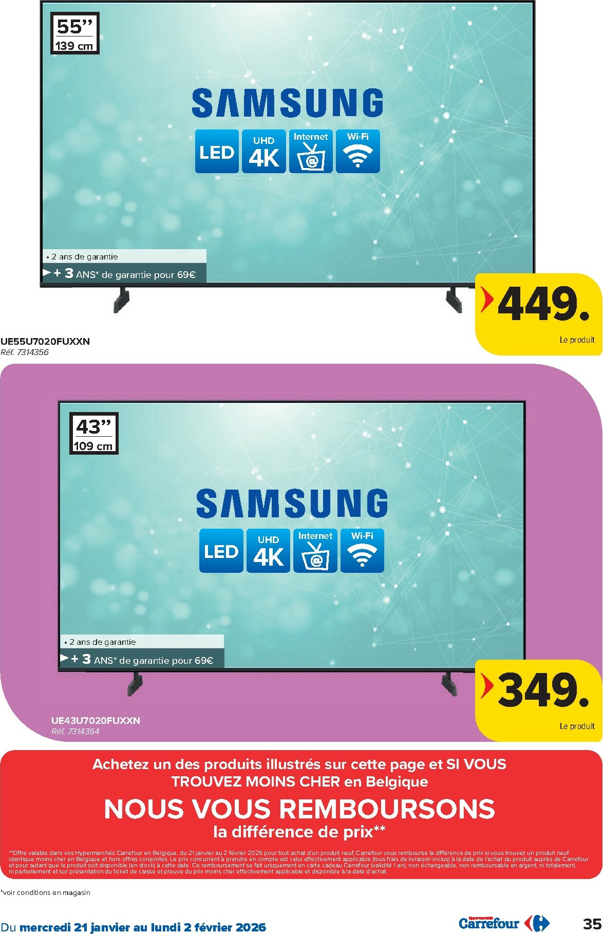 carrefour - De Carrefour Hypermarchés folder geldig vanaf 21/01 t/m 02/02 - page: 35