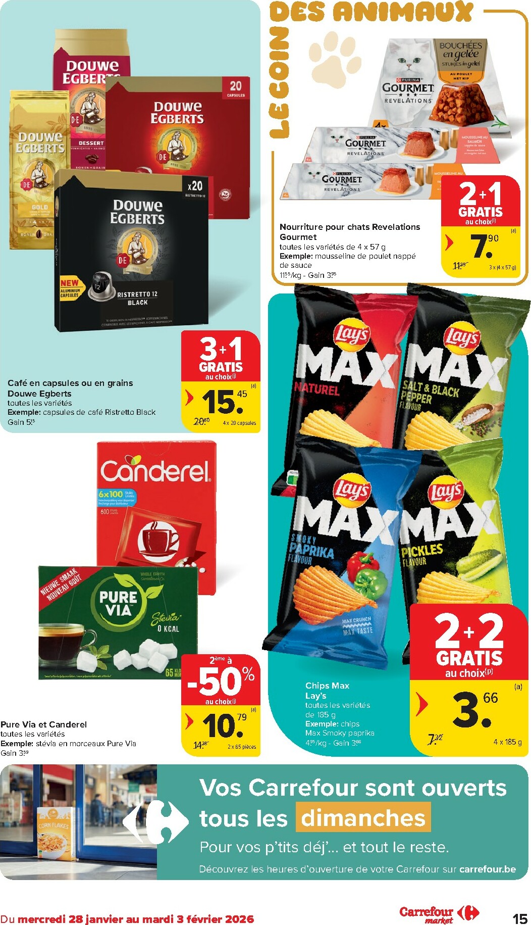 carrefour - De Carrefour Market folder geldig vanaf 28/01 t/m 03/02 - page: 15