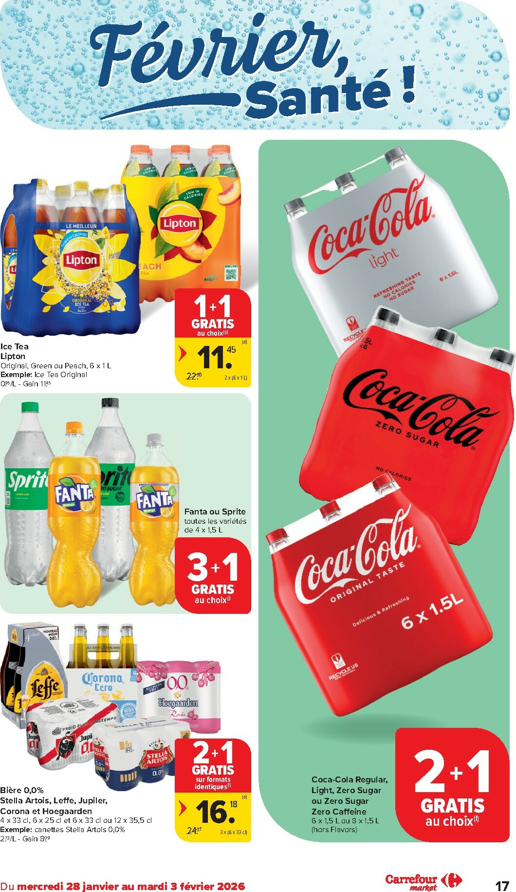 carrefour - De Carrefour Market folder geldig vanaf 28/01 t/m 03/02 - page: 17