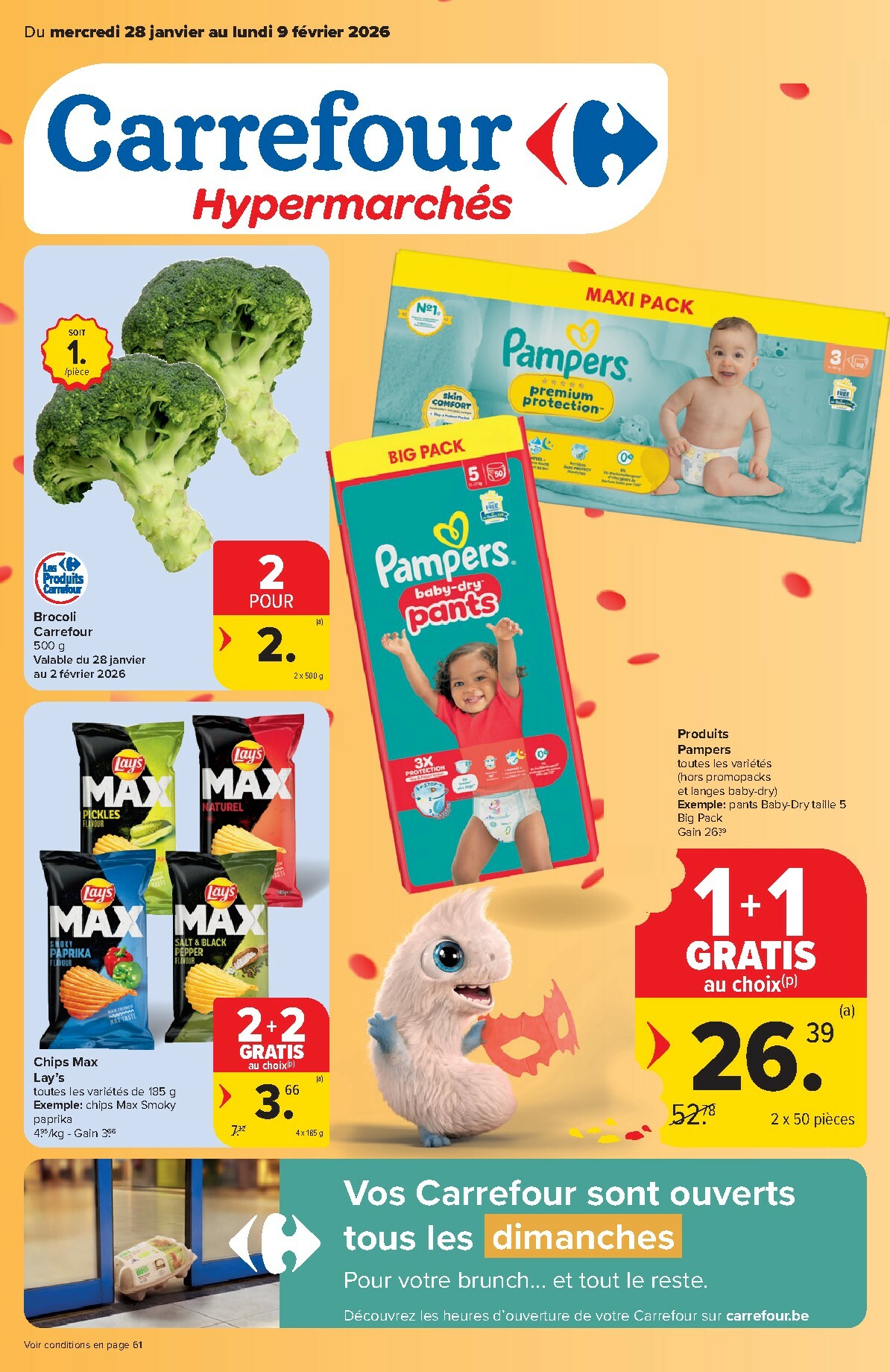 carrefour - De Carrefour Hypermarchés folder geldig vanaf 28/01 t/m 09/02