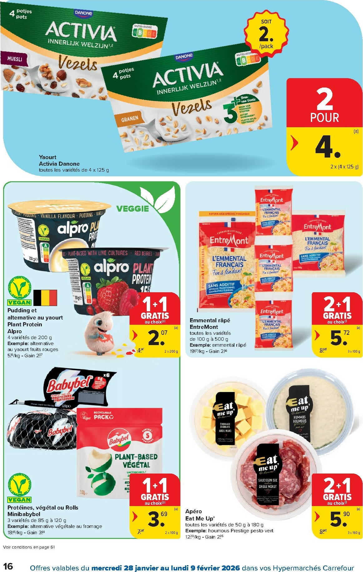 carrefour - De Carrefour Hypermarchés folder geldig vanaf 28/01 t/m 09/02 - page: 16