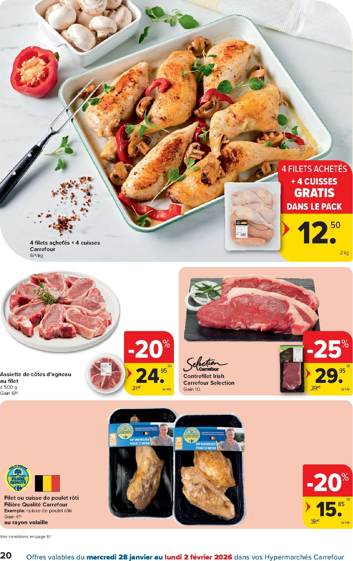 carrefour - De Carrefour Hypermarchés folder geldig vanaf 28/01 t/m 09/02 - page: 20