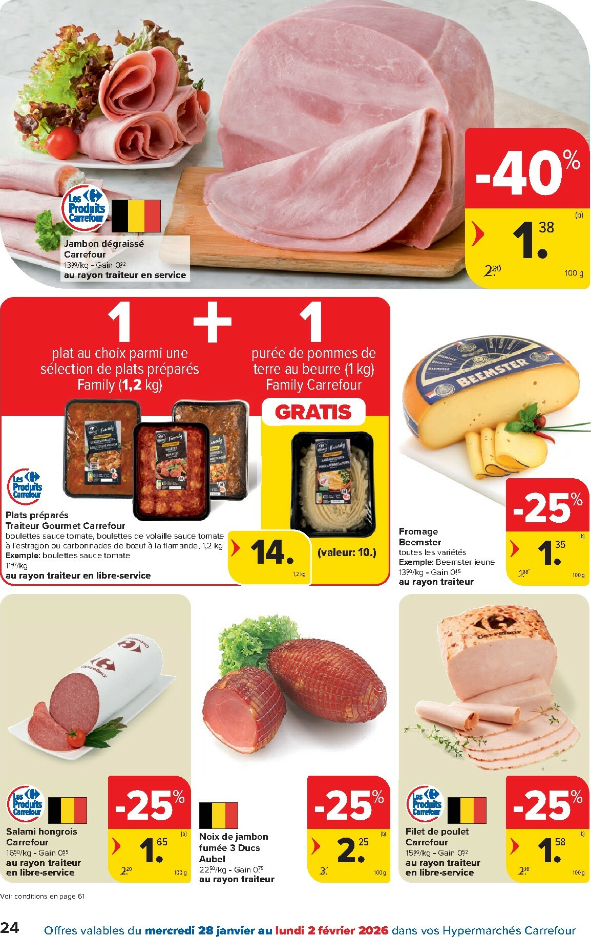 carrefour - De Carrefour Hypermarchés folder geldig vanaf 28/01 t/m 09/02 - page: 24