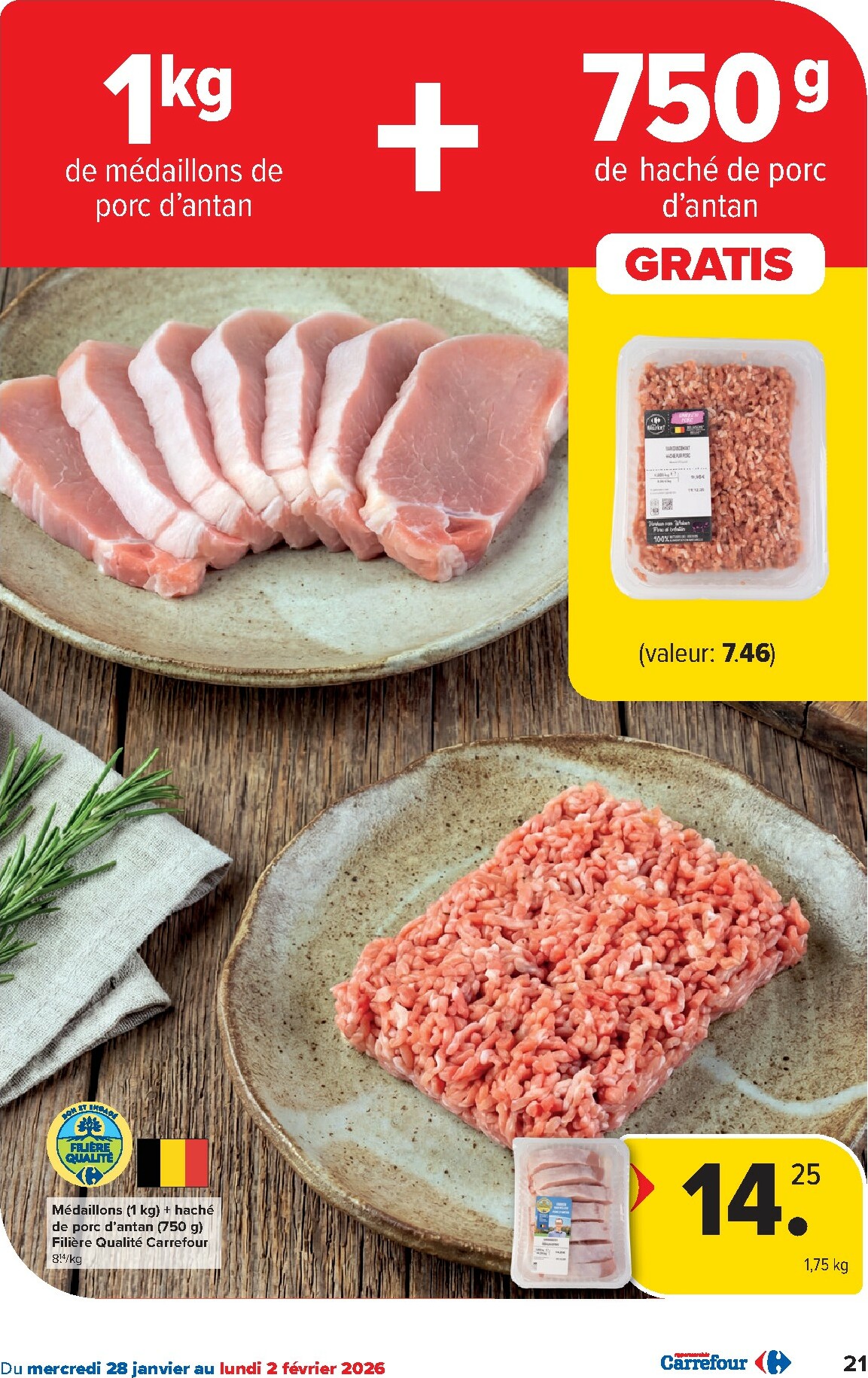 carrefour - De Carrefour Hypermarchés folder geldig vanaf 28/01 t/m 09/02 - page: 21