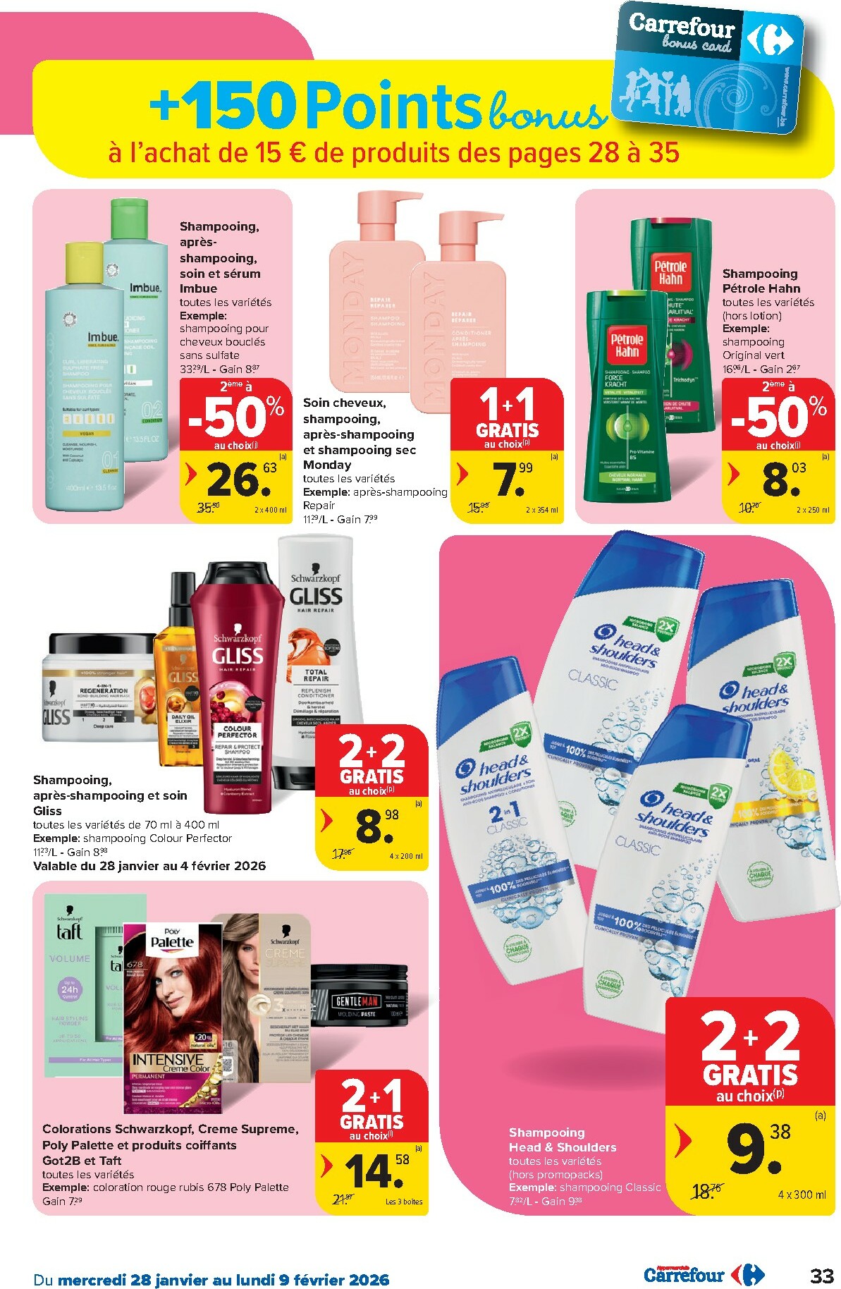 carrefour - De Carrefour Hypermarchés folder geldig vanaf 28/01 t/m 09/02 - page: 33