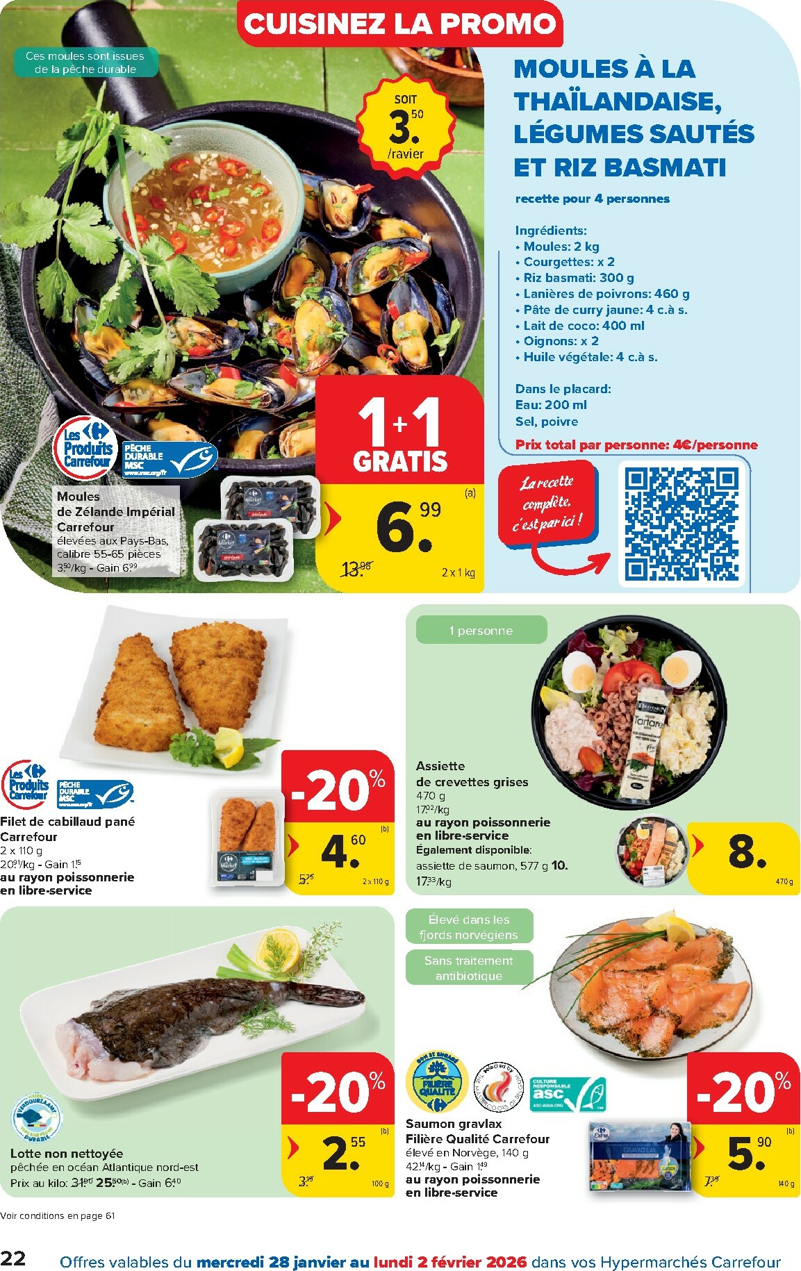 carrefour - De Carrefour Hypermarchés folder geldig vanaf 28/01 t/m 09/02 - page: 22