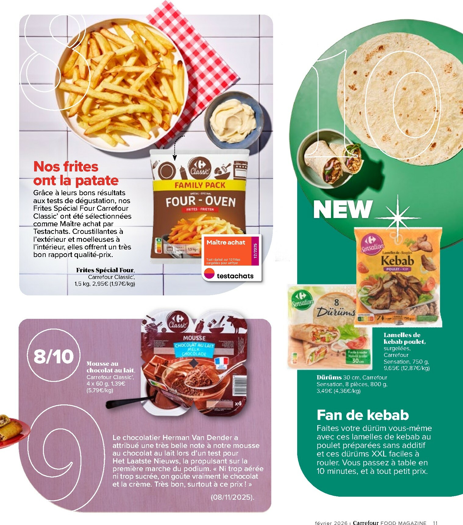 carrefour - De Carrefour - Food Magazine folder geldig vanaf 22/01 t/m 19/03 - page: 11