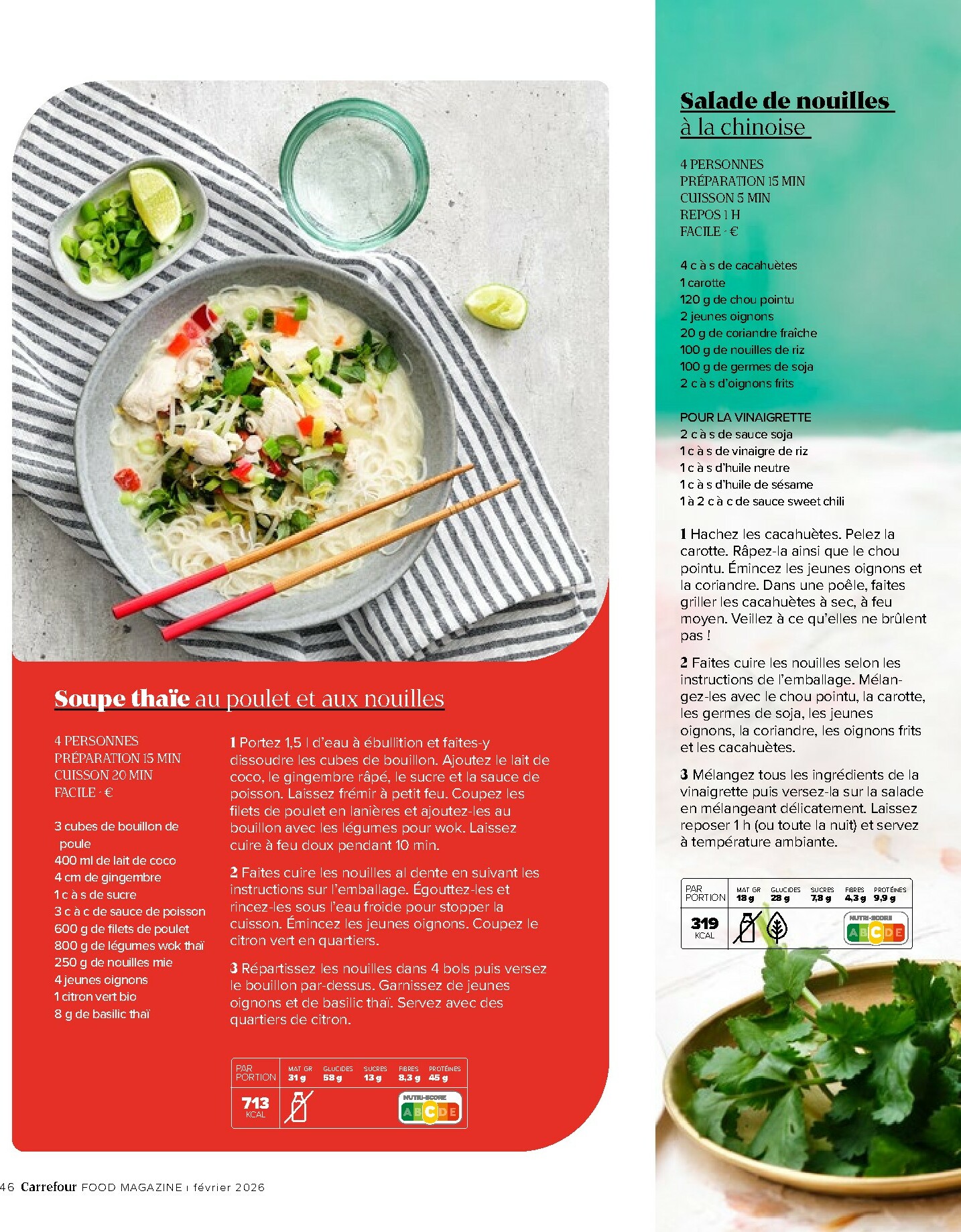 carrefour - De Carrefour - Food Magazine folder geldig vanaf 22/01 t/m 19/03 - page: 46