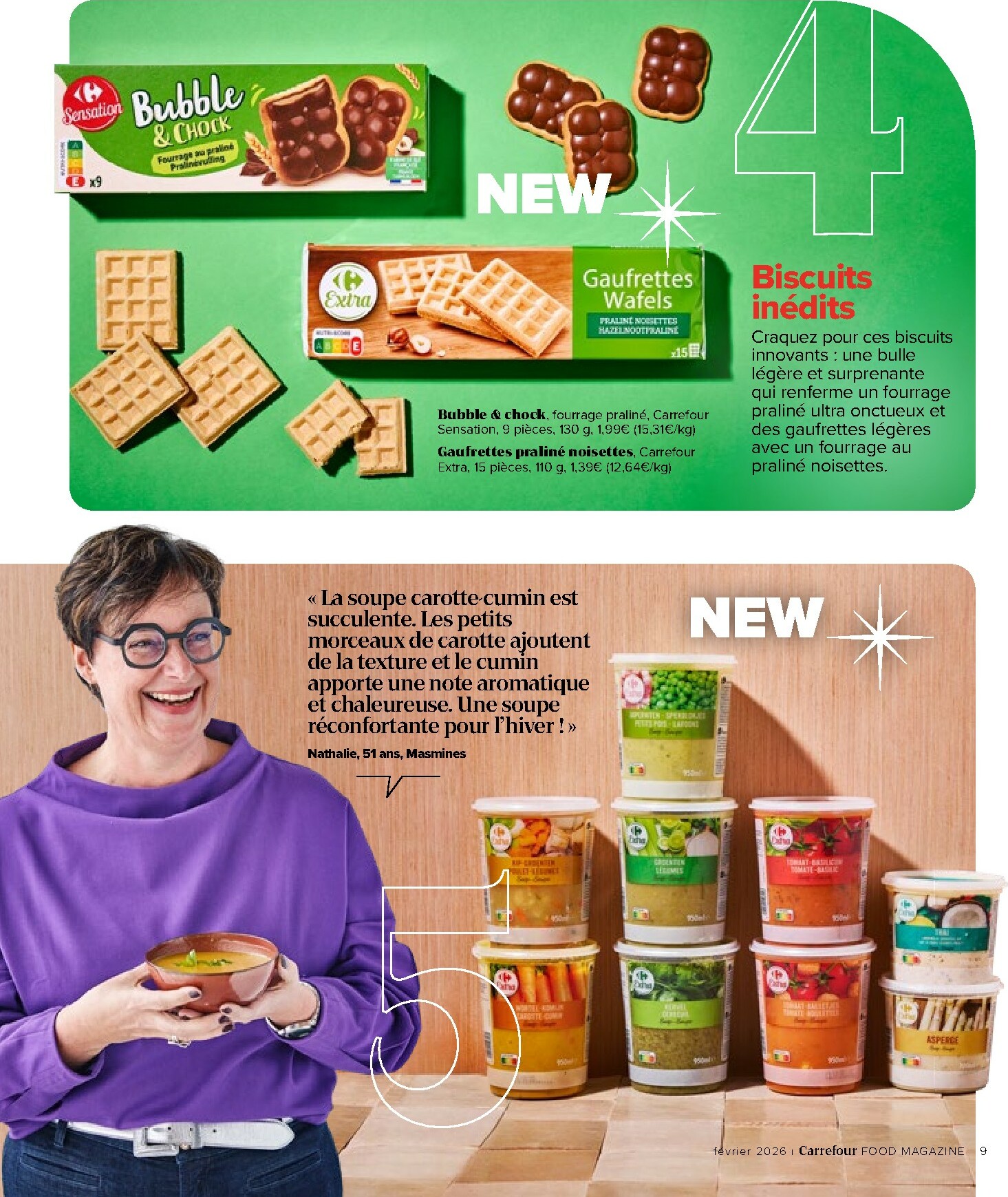 carrefour - De Carrefour - Food Magazine folder geldig vanaf 22/01 t/m 19/03 - page: 9