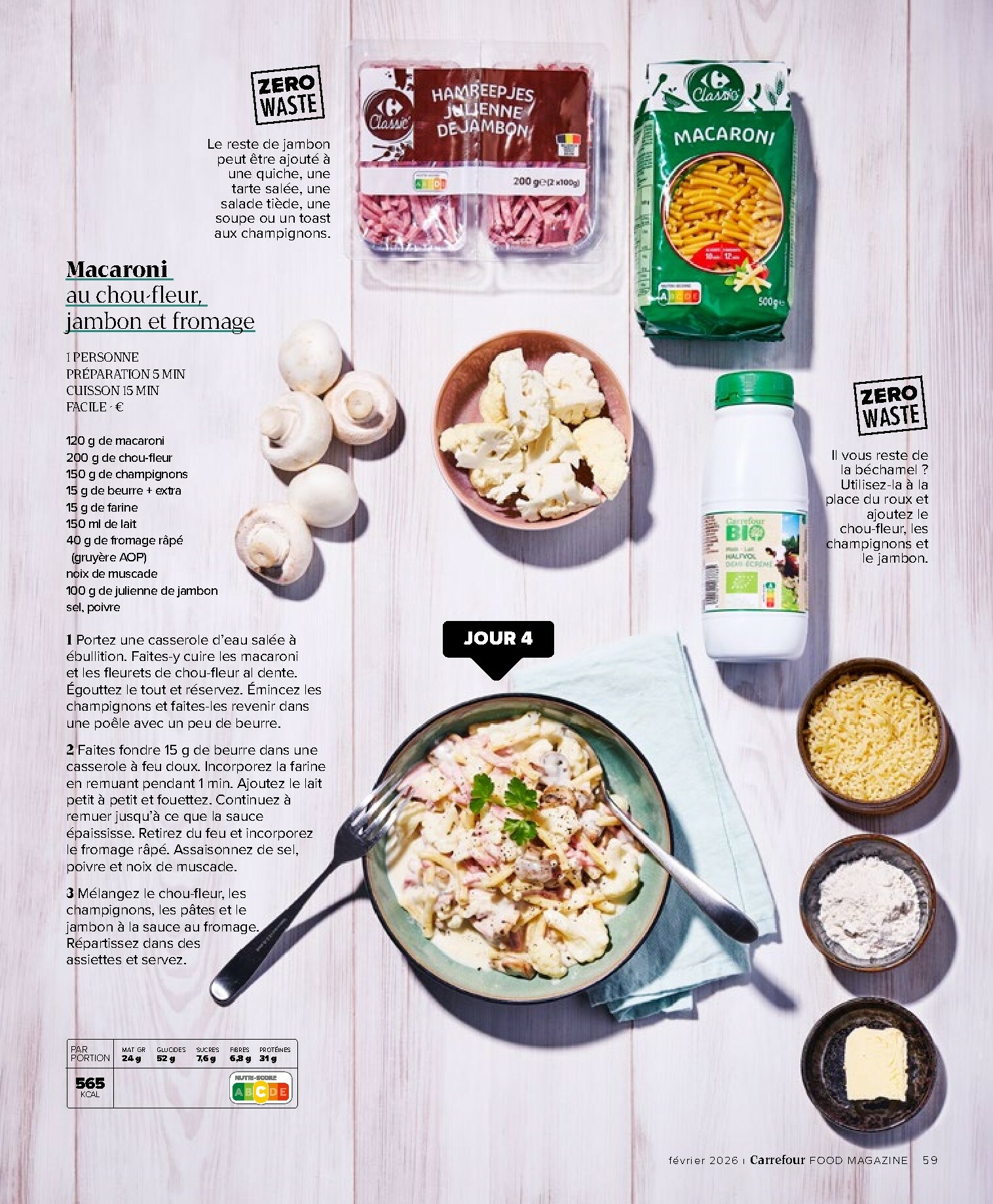carrefour - De Carrefour - Food Magazine folder geldig vanaf 22/01 t/m 19/03 - page: 59