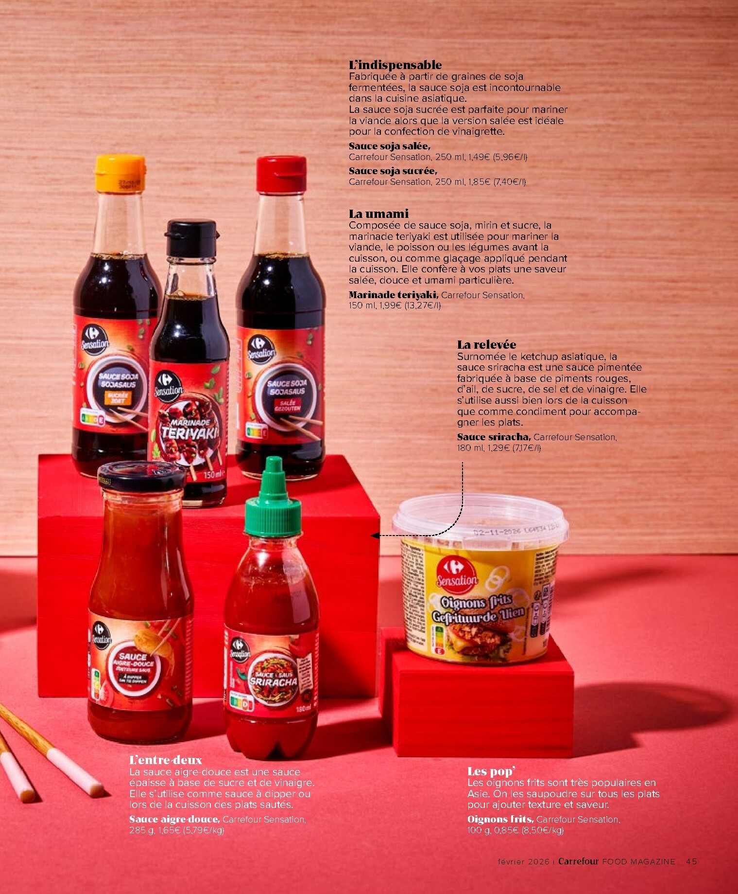 carrefour - De Carrefour - Food Magazine folder geldig vanaf 22/01 t/m 19/03 - page: 45