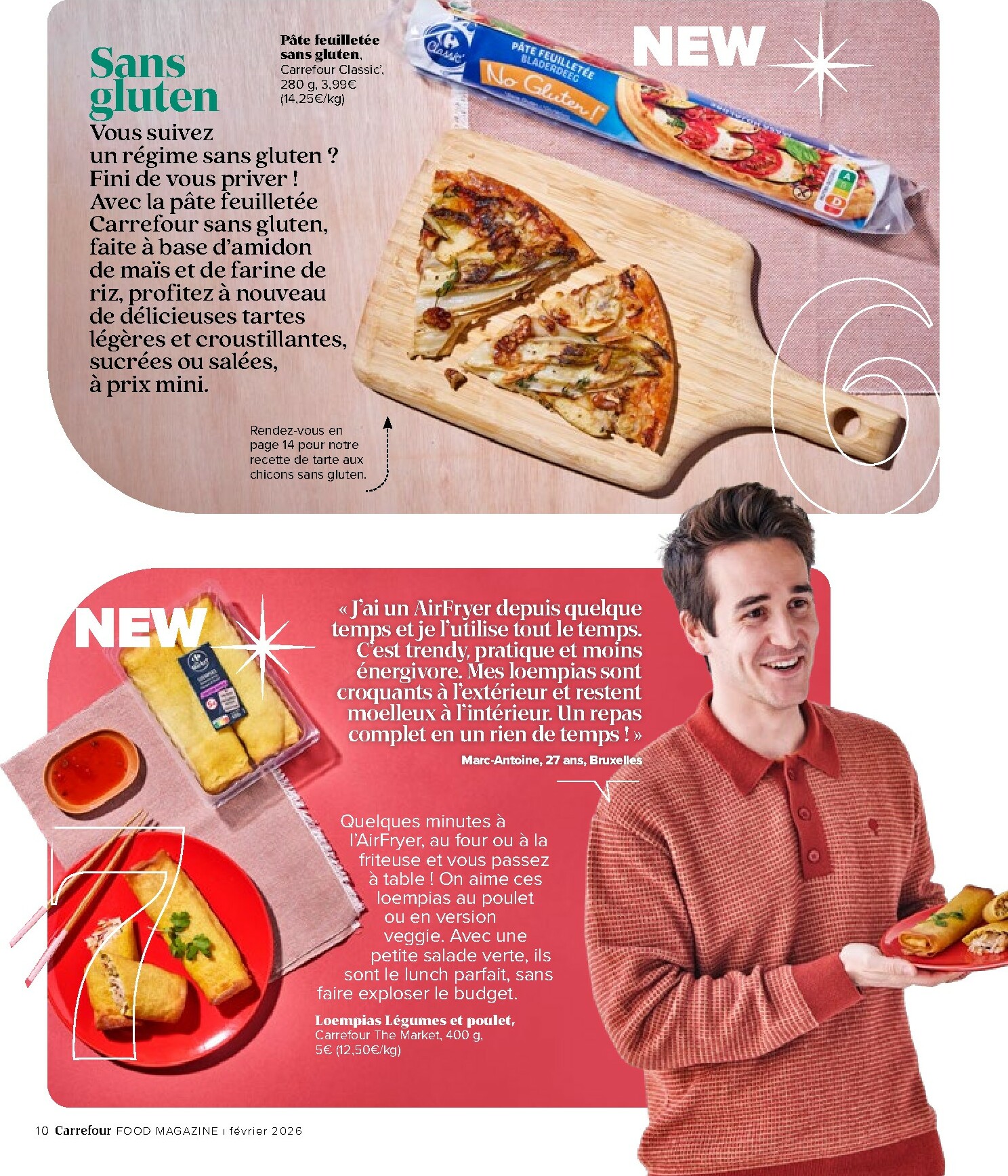 carrefour - De Carrefour - Food Magazine folder geldig vanaf 22/01 t/m 19/03 - page: 10