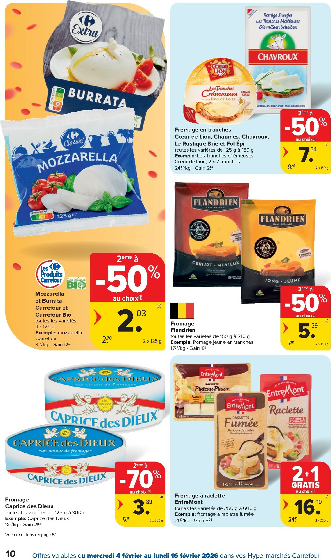 carrefour - De Carrefour Hypermarchés folder geldig vanaf 04/02/2026 t/m 16/02/2026 - page: 10