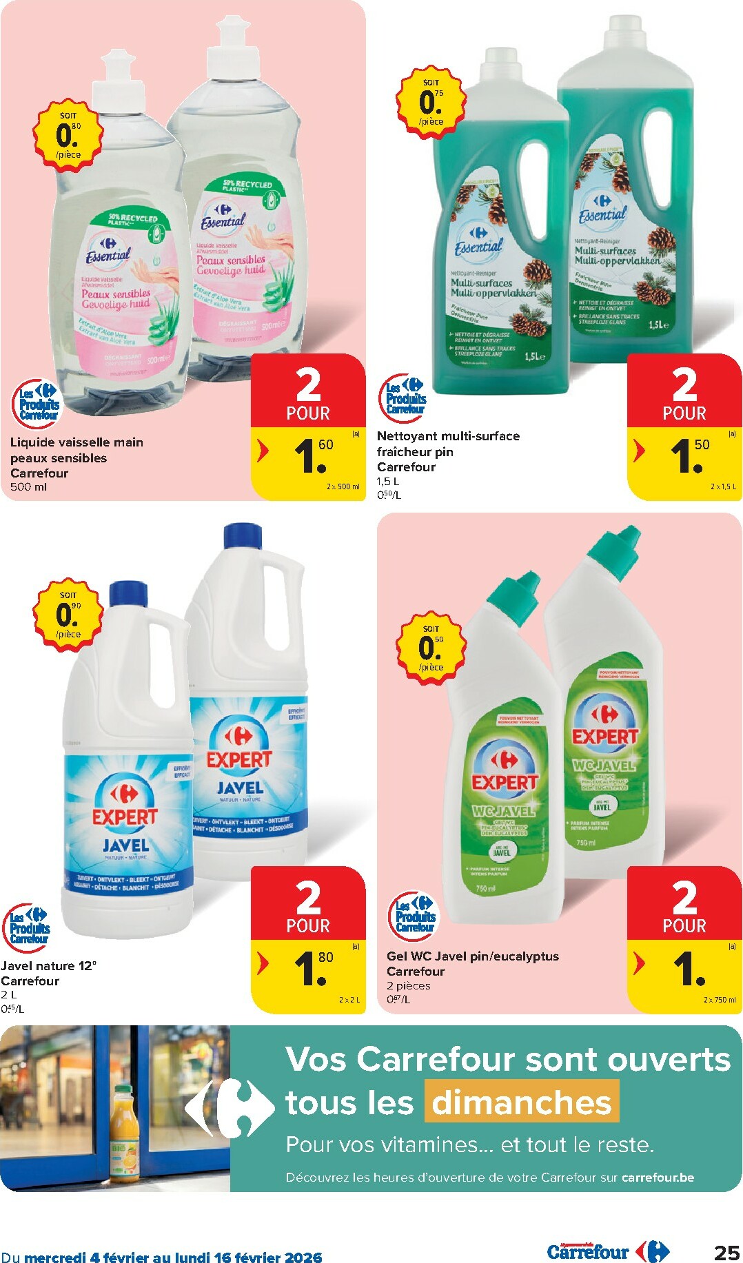 carrefour - De Carrefour Hypermarchés folder geldig vanaf 04/02/2026 t/m 16/02/2026 - page: 25