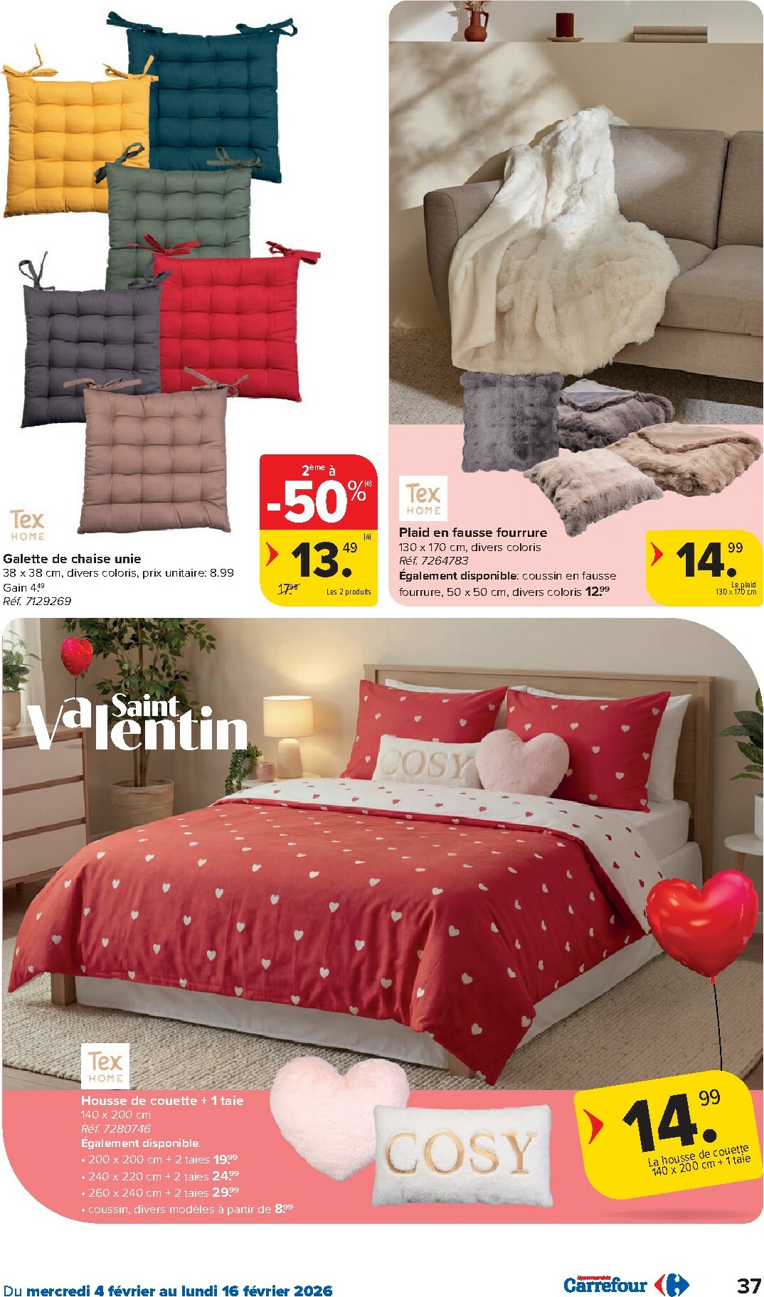 carrefour - De Carrefour Hypermarchés folder geldig vanaf 04/02/2026 t/m 16/02/2026 - page: 37