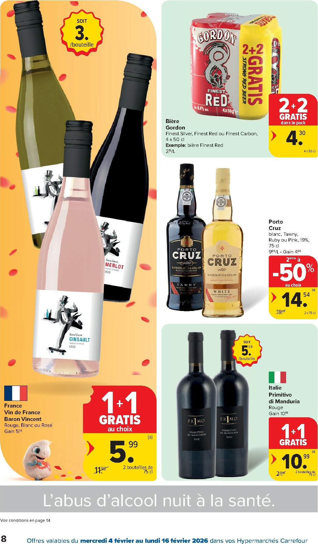 carrefour - De Carrefour Hypermarchés folder geldig vanaf 04/02/2026 t/m 16/02/2026 - page: 8