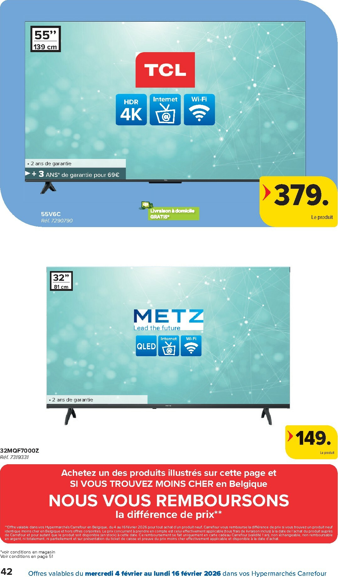 carrefour - De Carrefour Hypermarchés folder geldig vanaf 04/02/2026 t/m 16/02/2026 - page: 42