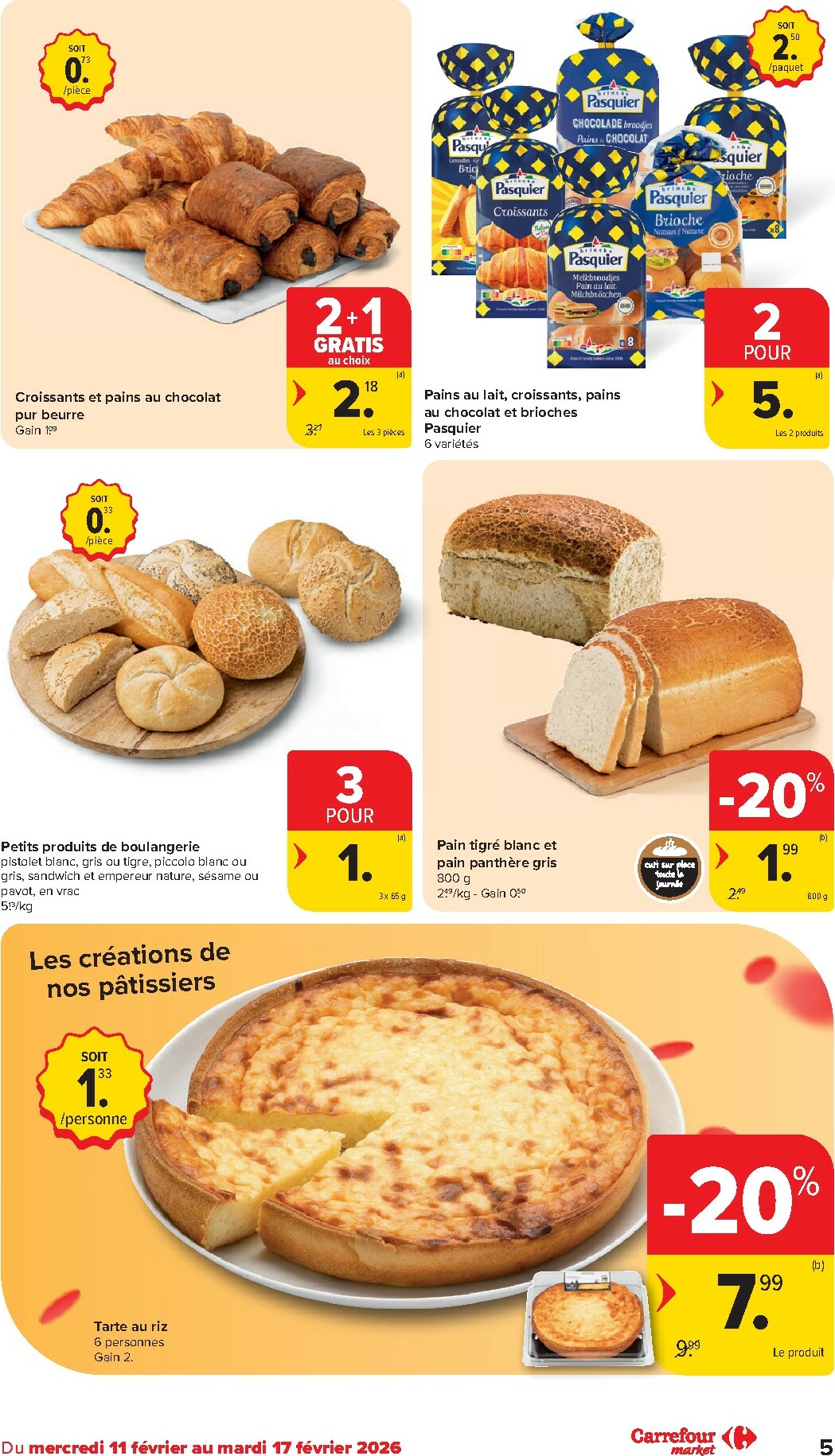 carrefour - De Carrefour Market folder geldig vanaf 11/02/2026 t/m 17/02/2026 - page: 5