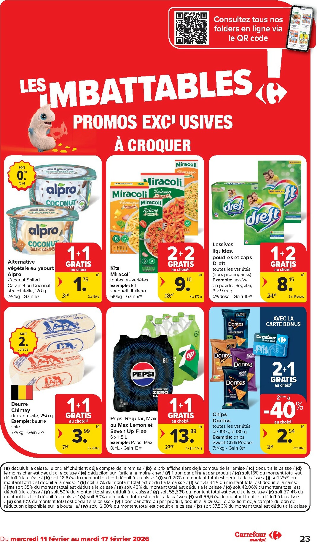 carrefour - De Carrefour Market folder geldig vanaf 11/02/2026 t/m 17/02/2026 - page: 23
