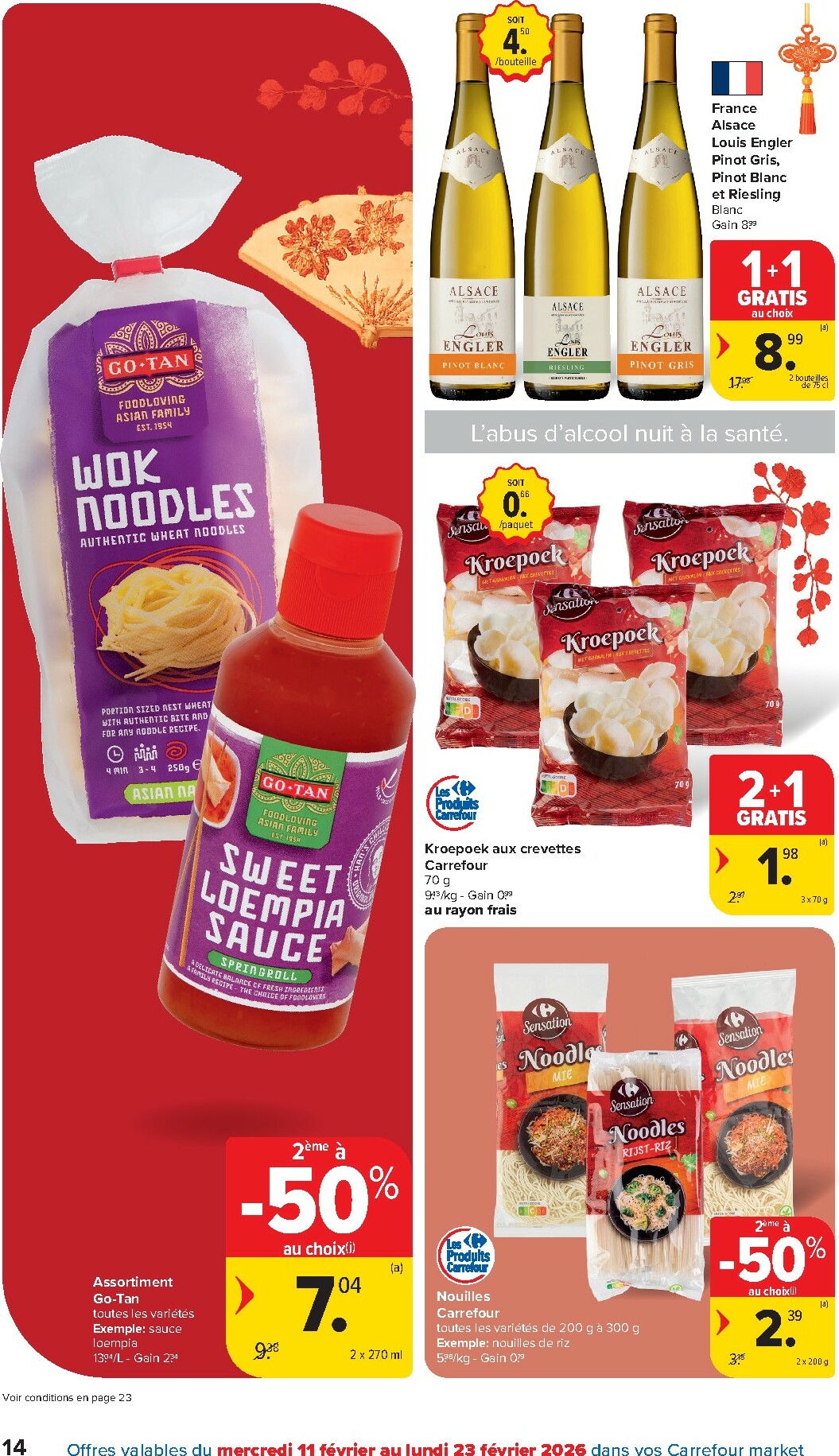 carrefour - De Carrefour Market folder geldig vanaf 11/02/2026 t/m 17/02/2026 - page: 14