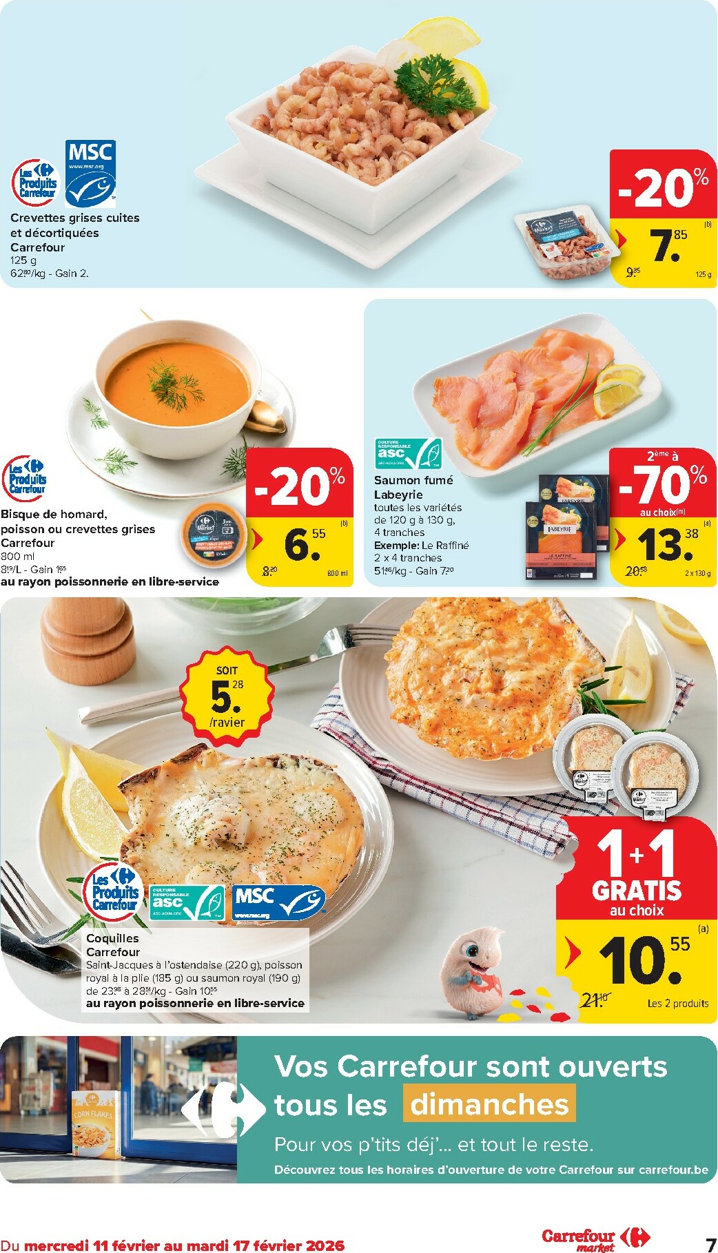 carrefour - De Carrefour Market folder geldig vanaf 11/02/2026 t/m 17/02/2026 - page: 7