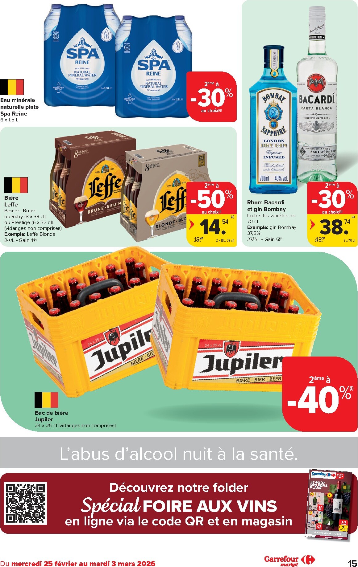 carrefour - De Carrefour Market folder geldig vanaf 25/02/2026 t/m 03/03/2026 - page: 15