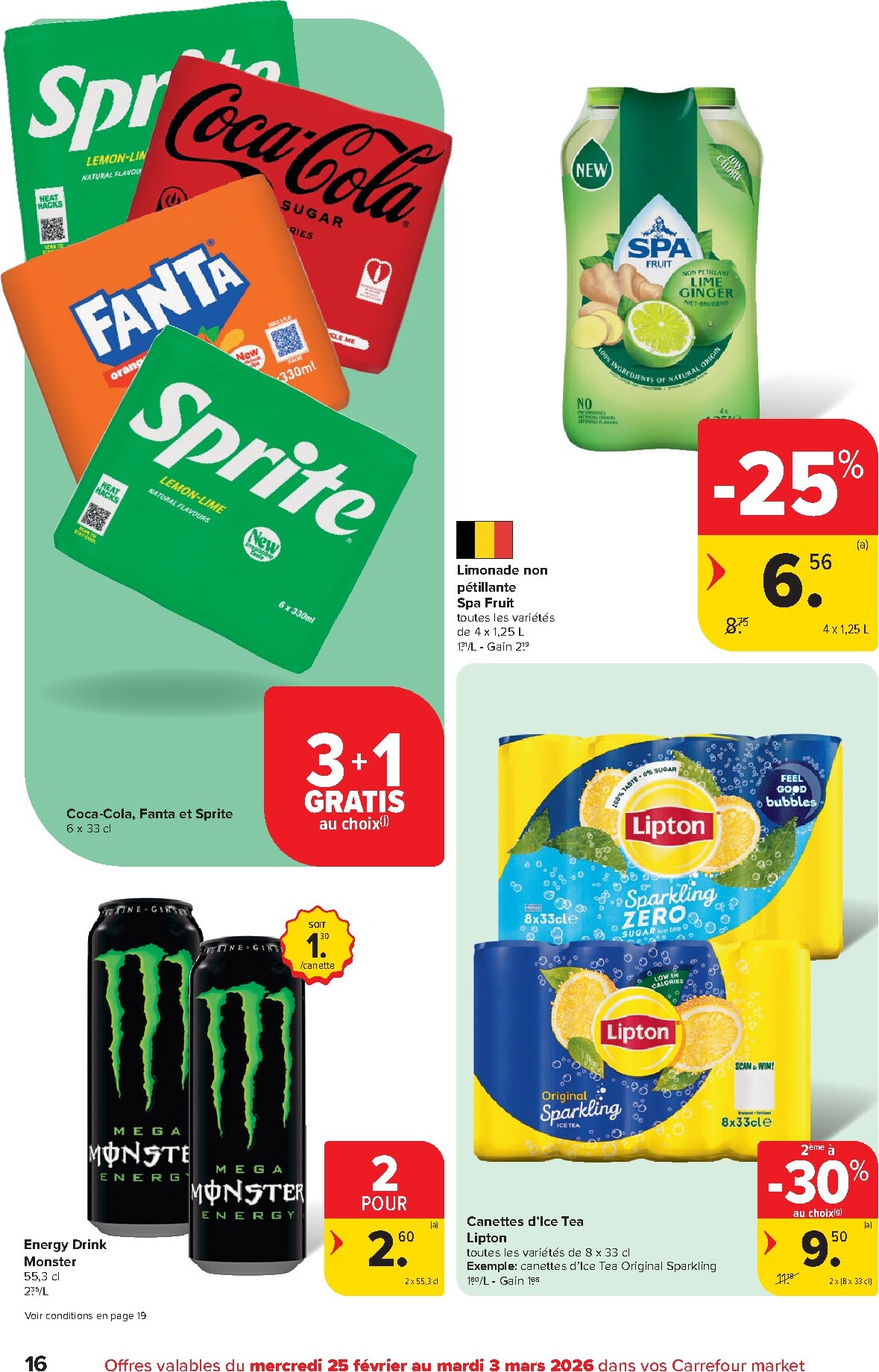 carrefour - De Carrefour Market folder geldig vanaf 25/02/2026 t/m 03/03/2026 - page: 16