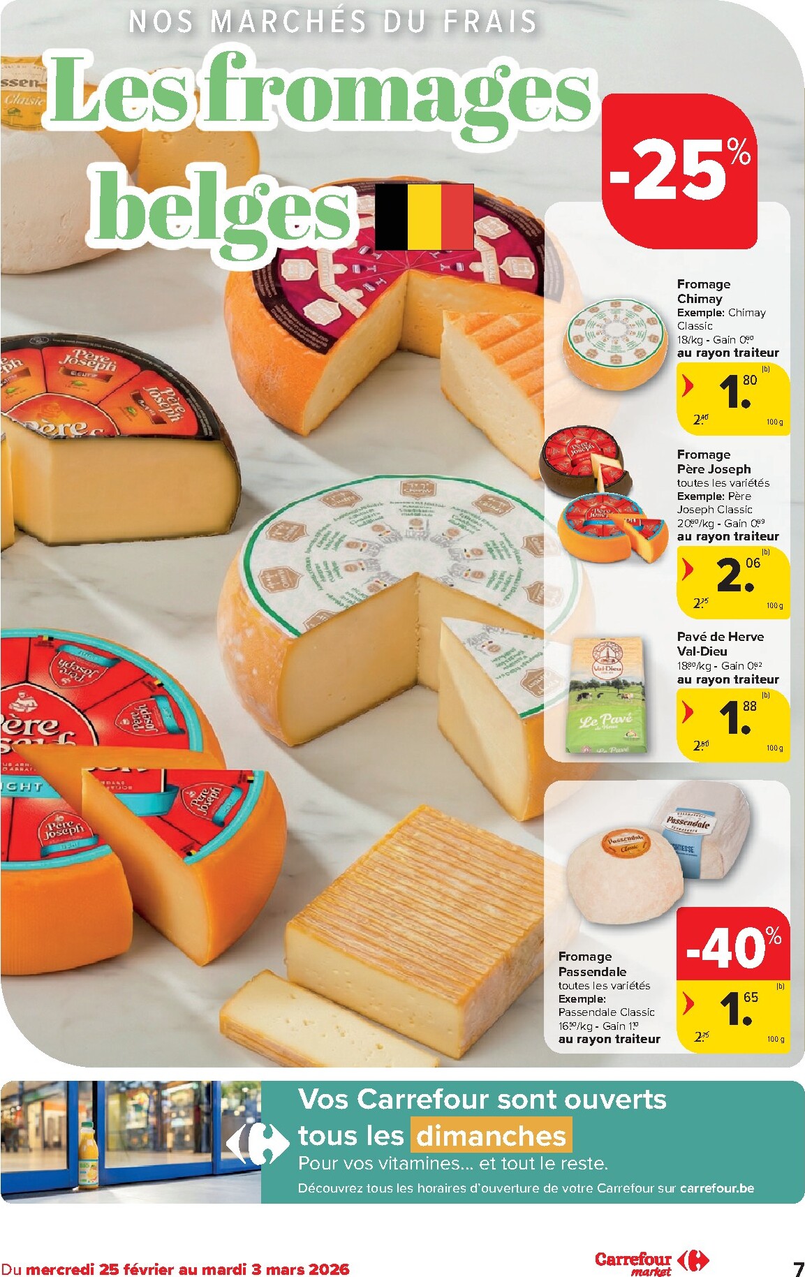 carrefour - De Carrefour Market folder geldig vanaf 25/02/2026 t/m 03/03/2026 - page: 7