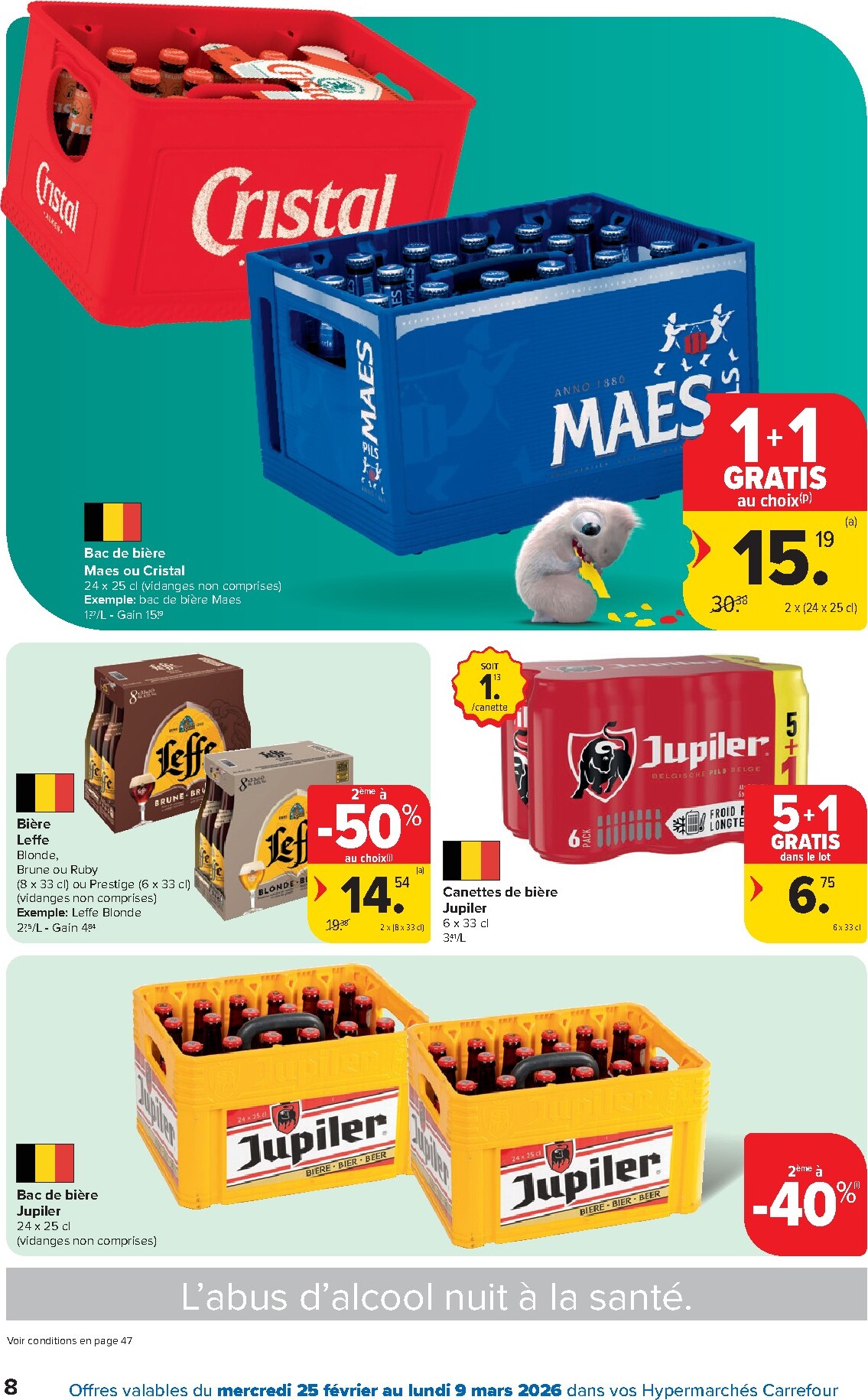 carrefour - De Carrefour Hypermarchés folder geldig vanaf 25/02/2026 t/m 09/03/2026 - page: 8