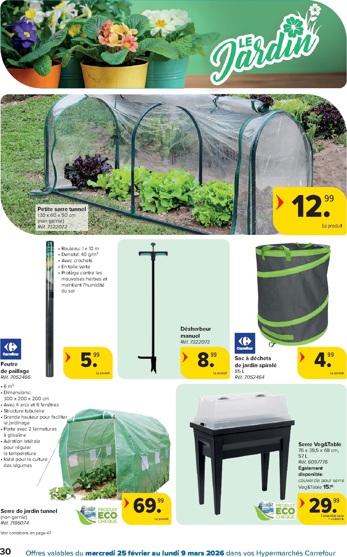 carrefour - De Carrefour Hypermarchés folder geldig vanaf 25/02/2026 t/m 09/03/2026 - page: 30
