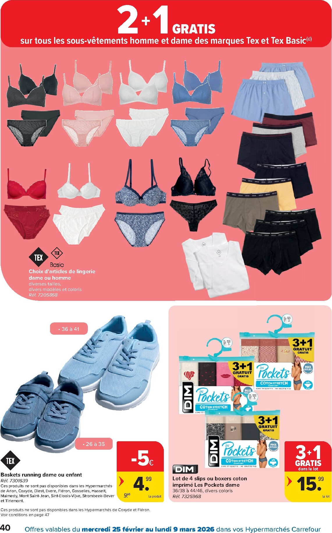 carrefour - De Carrefour Hypermarchés folder geldig vanaf 25/02/2026 t/m 09/03/2026 - page: 40