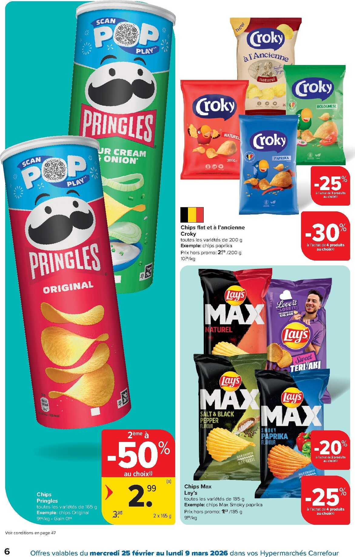 carrefour - De Carrefour Hypermarchés folder geldig vanaf 25/02/2026 t/m 09/03/2026 - page: 6