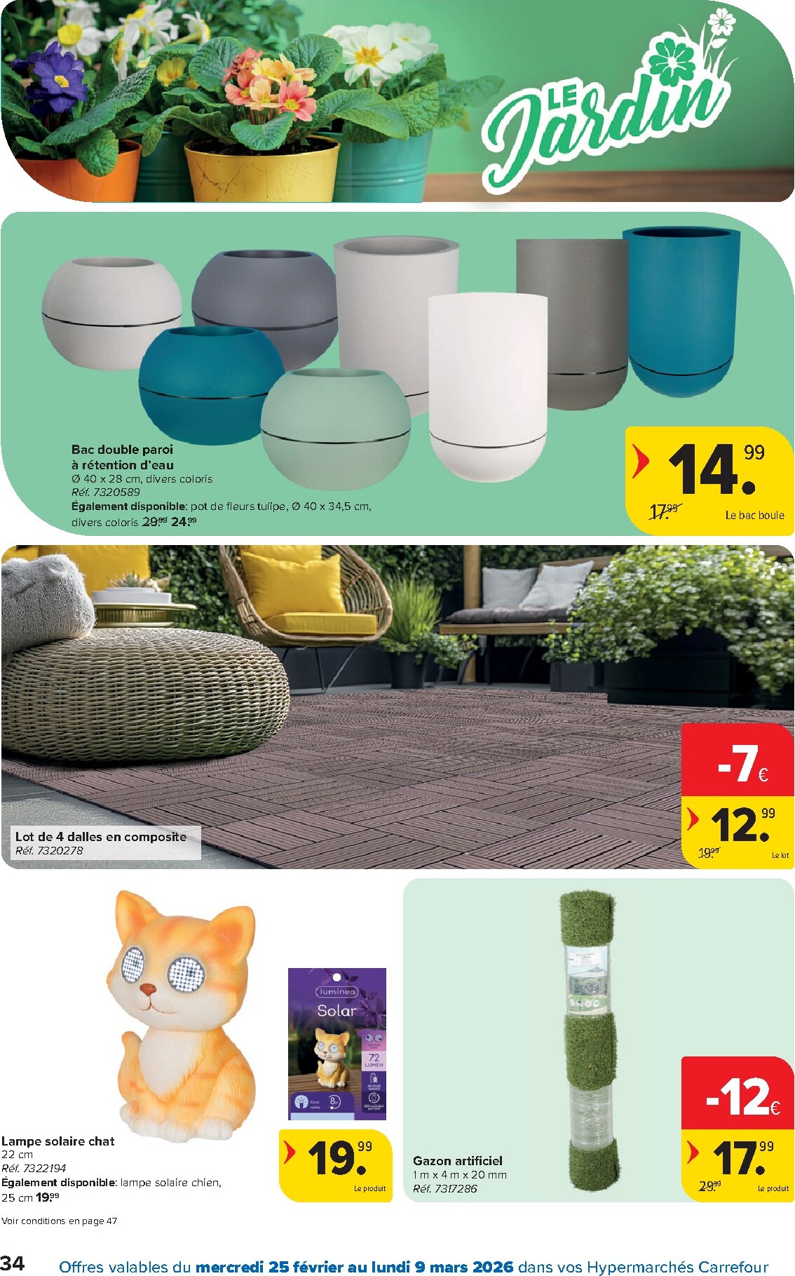 carrefour - De Carrefour Hypermarchés folder geldig vanaf 25/02/2026 t/m 09/03/2026 - page: 34