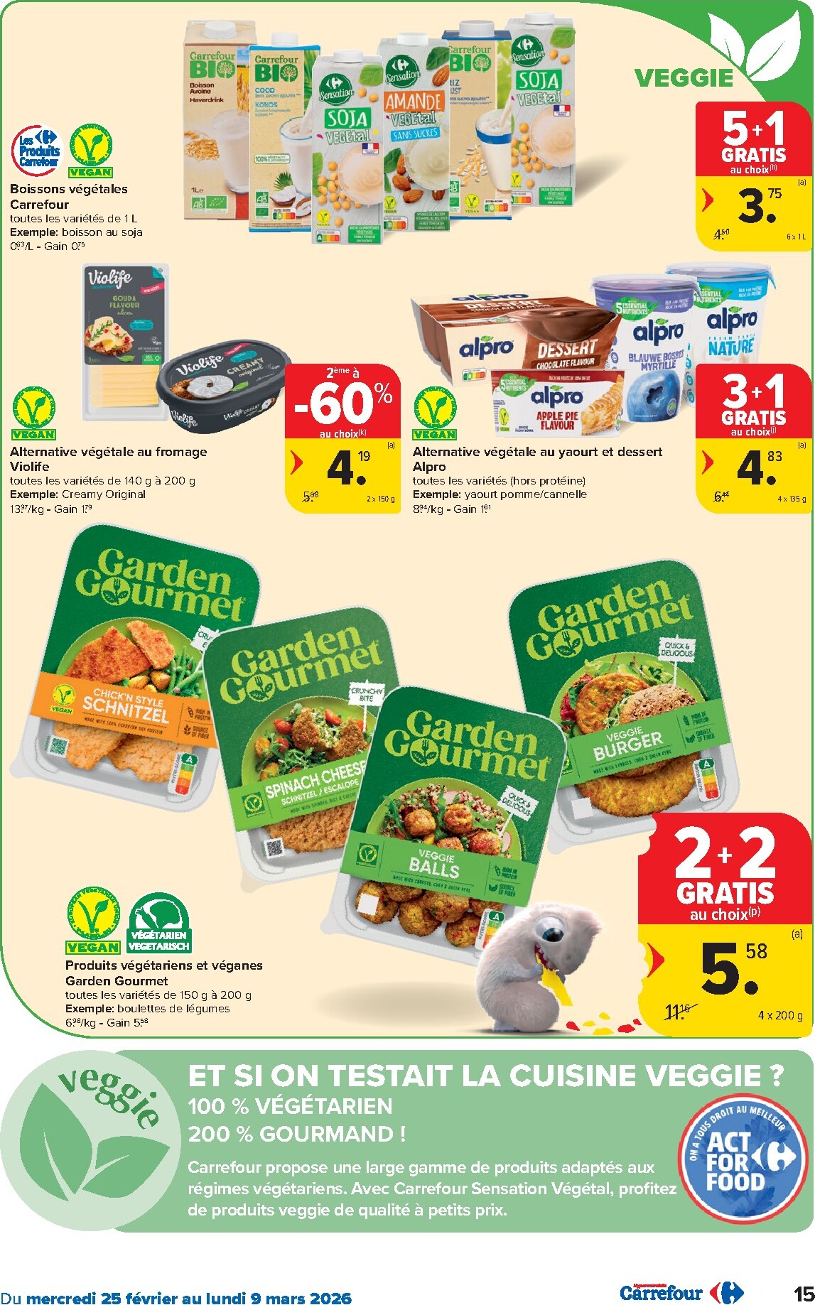 carrefour - De Carrefour Hypermarchés folder geldig vanaf 25/02/2026 t/m 09/03/2026 - page: 15