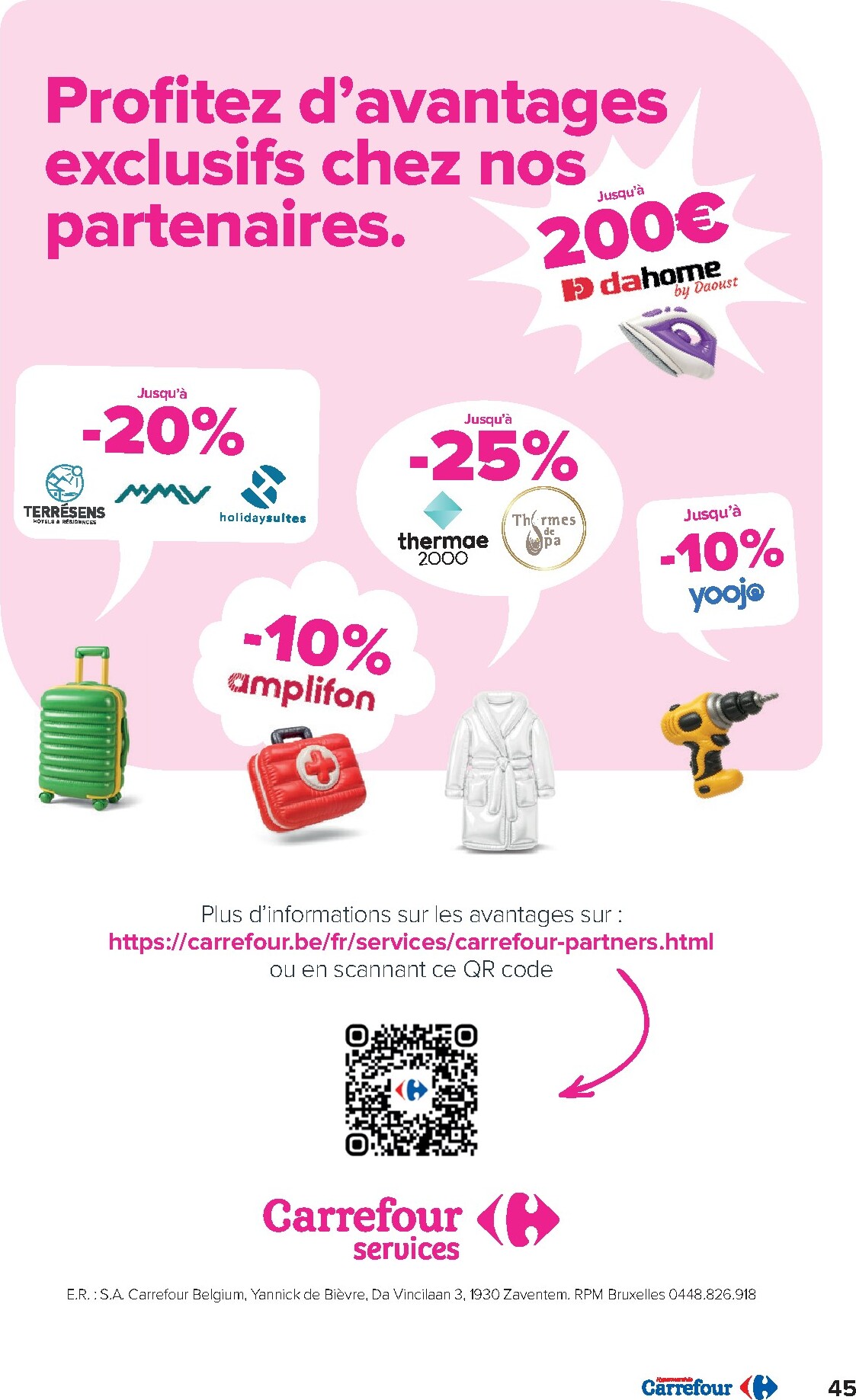 carrefour - De Carrefour Hypermarchés folder geldig vanaf 25/02/2026 t/m 09/03/2026 - page: 45