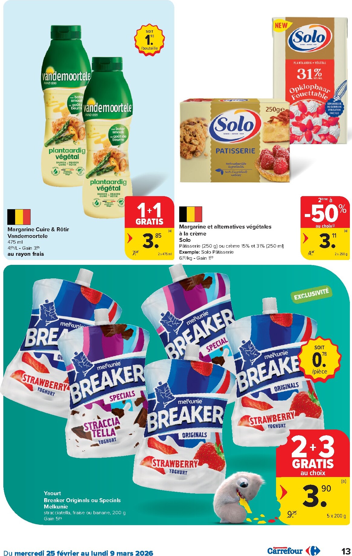 carrefour - De Carrefour Hypermarchés folder geldig vanaf 25/02/2026 t/m 09/03/2026 - page: 13