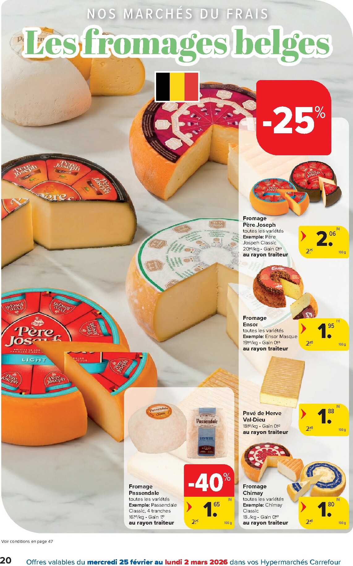 carrefour - De Carrefour Hypermarchés folder geldig vanaf 25/02/2026 t/m 09/03/2026 - page: 20