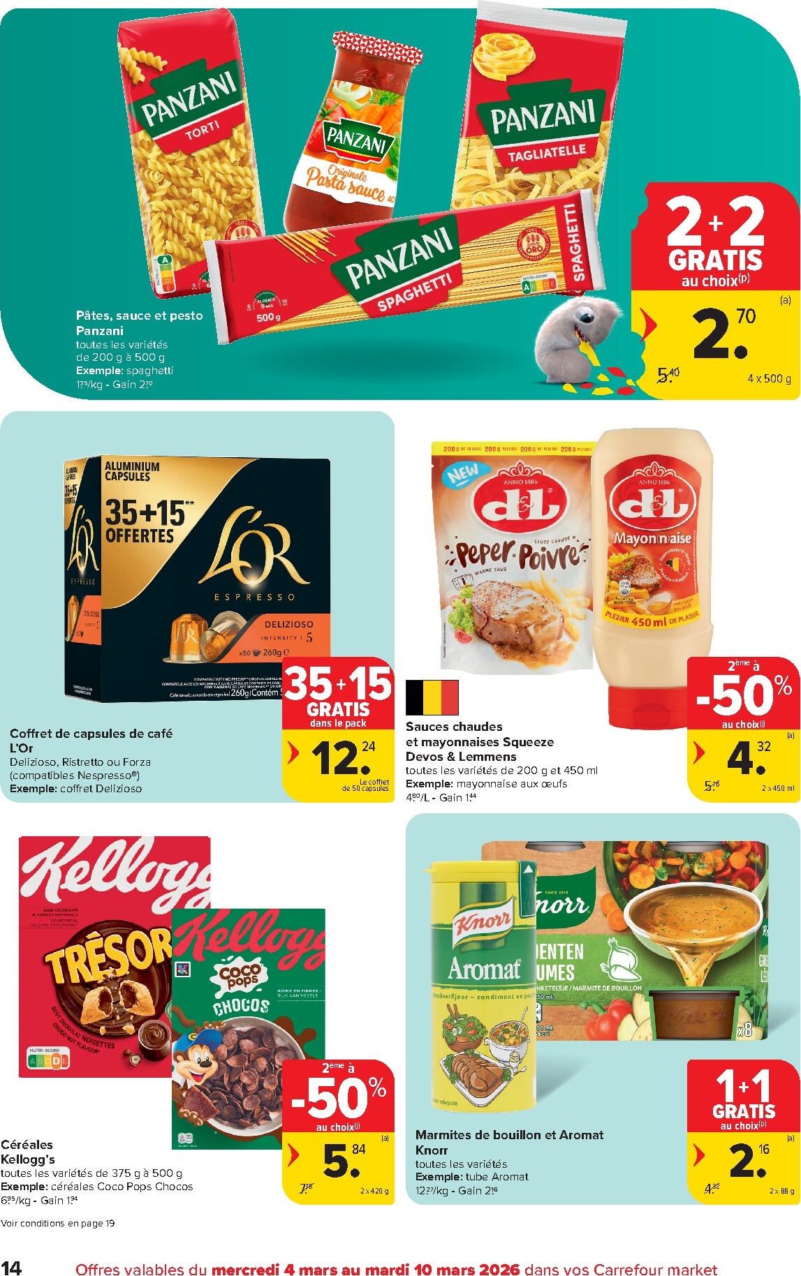 carrefour - De Carrefour Market folder geldig vanaf 04/03/2026 t/m 10/03/2026 - page: 14