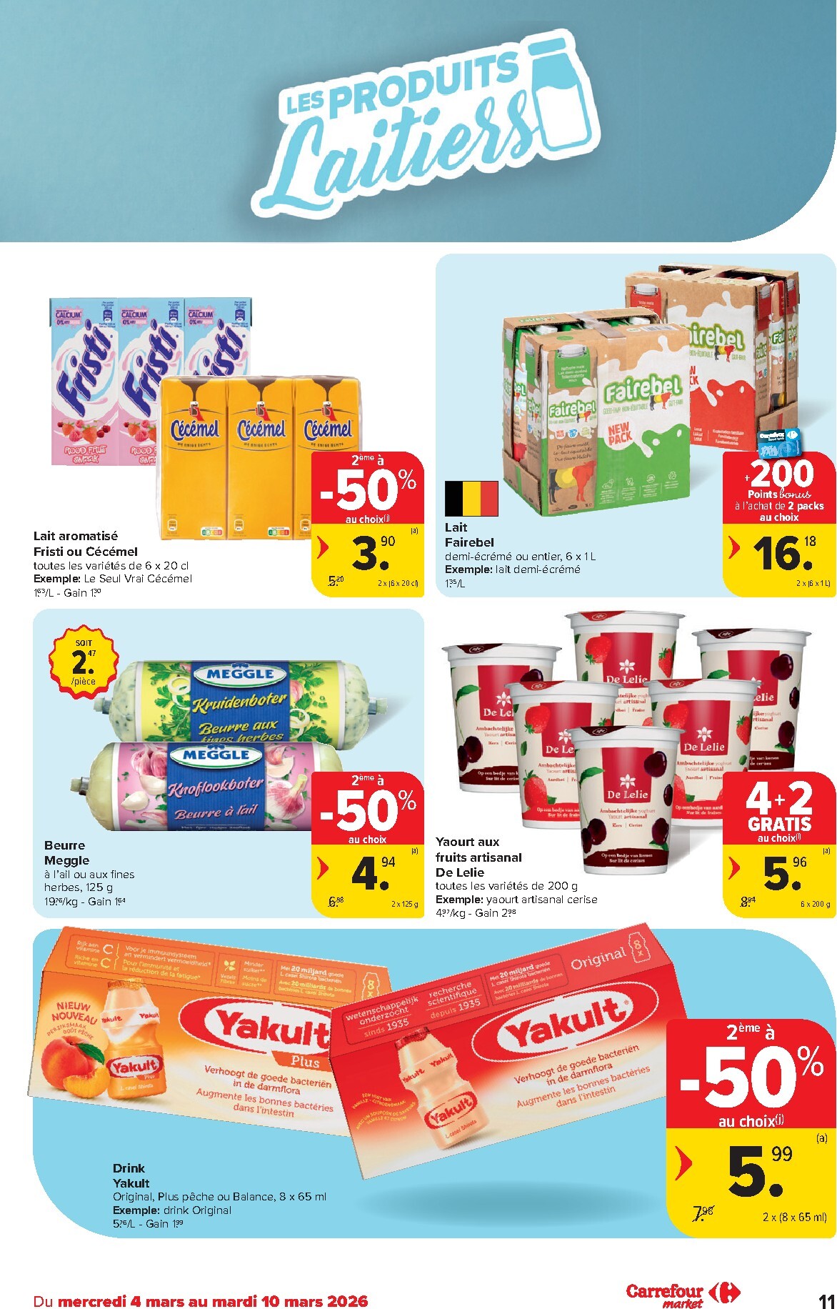 carrefour - De Carrefour Market folder geldig vanaf 04/03/2026 t/m 10/03/2026 - page: 11