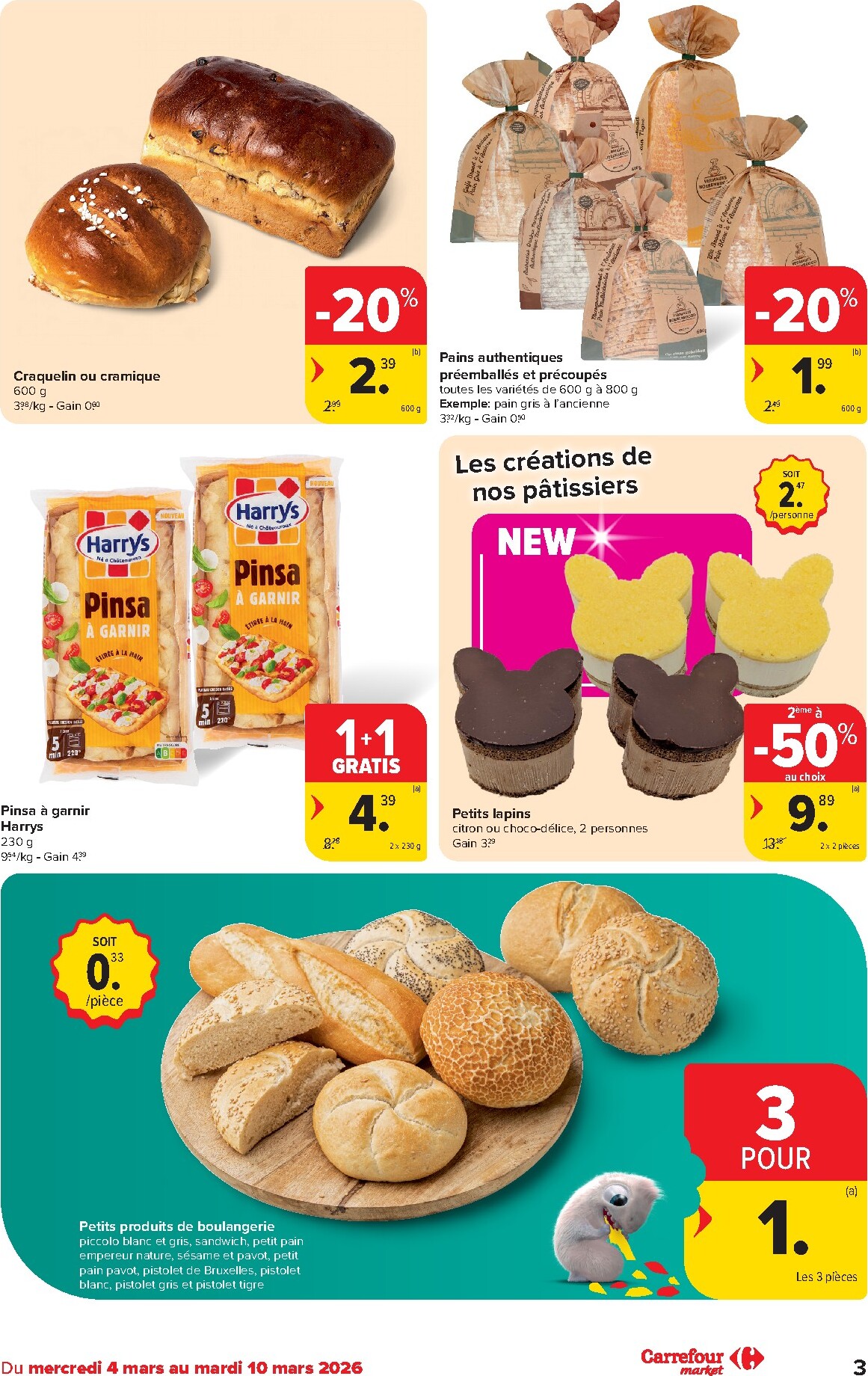 carrefour - De Carrefour Market folder geldig vanaf 04/03/2026 t/m 10/03/2026 - page: 3