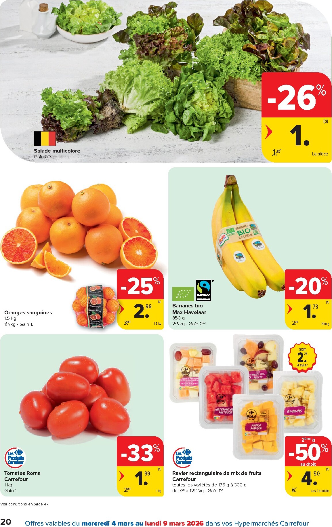 carrefour - De Carrefour Hypermarchés folder geldig vanaf 04/03/2026 t/m 16/03/2026 - page: 20