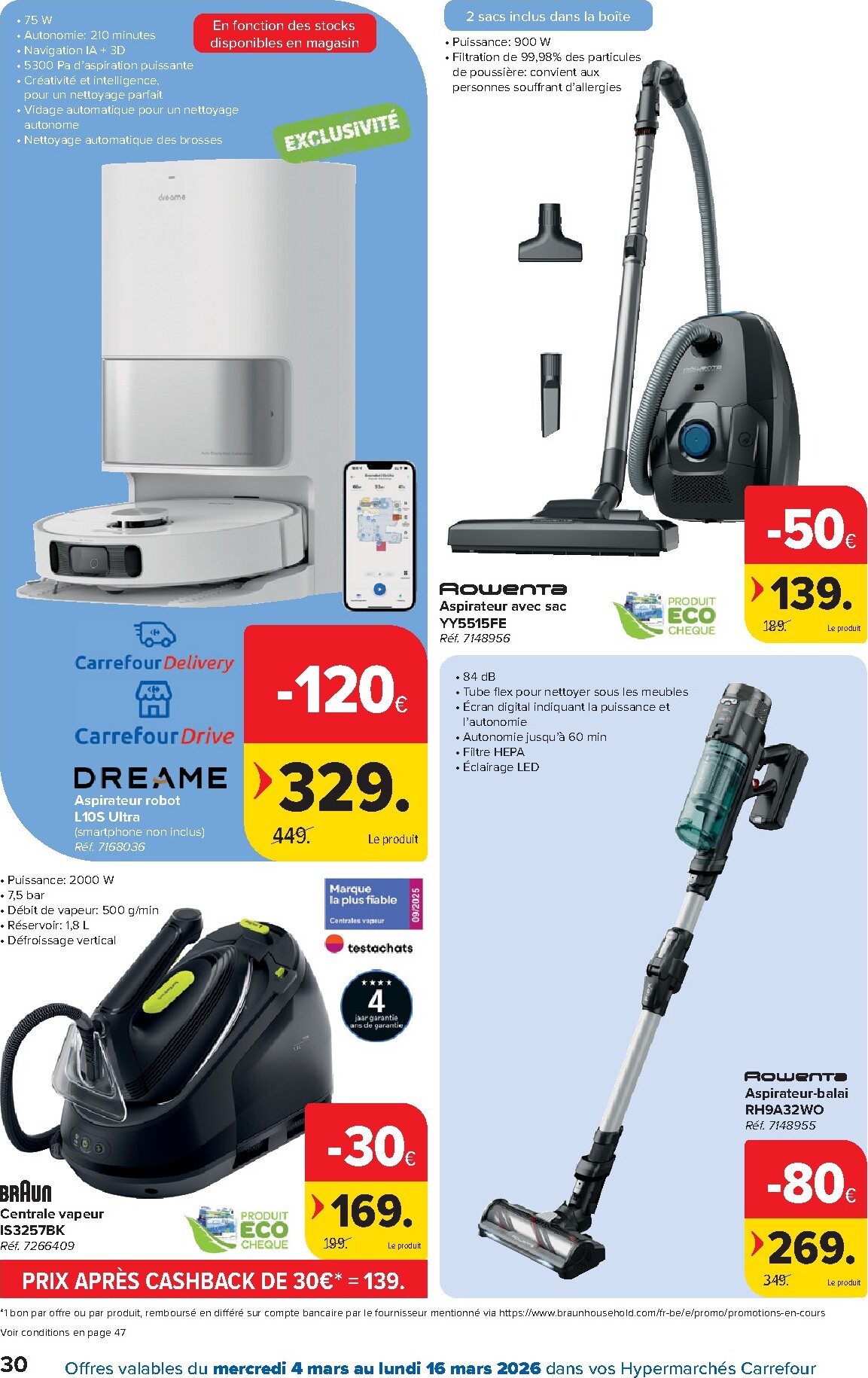 carrefour - De Carrefour Hypermarchés folder geldig vanaf 04/03/2026 t/m 16/03/2026 - page: 30