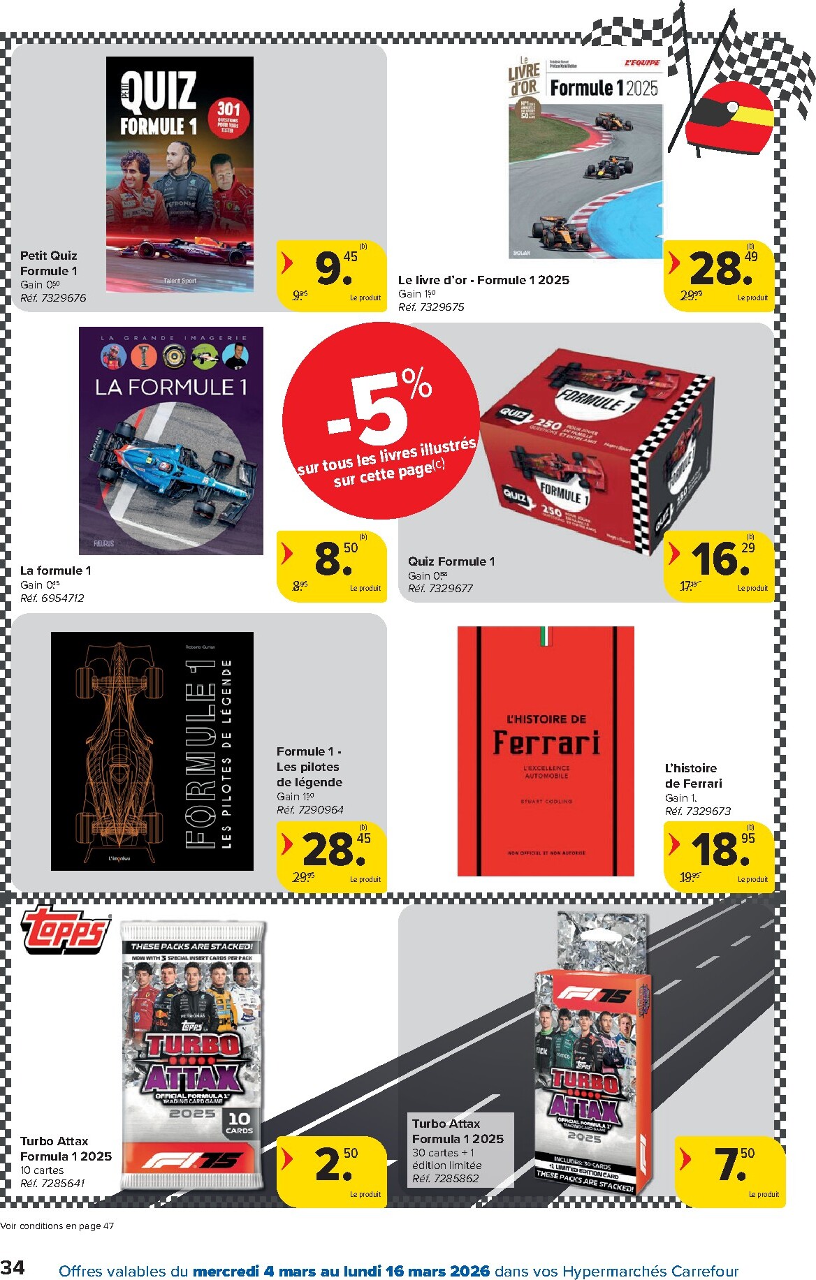 carrefour - De Carrefour Hypermarchés folder geldig vanaf 04/03/2026 t/m 16/03/2026 - page: 34