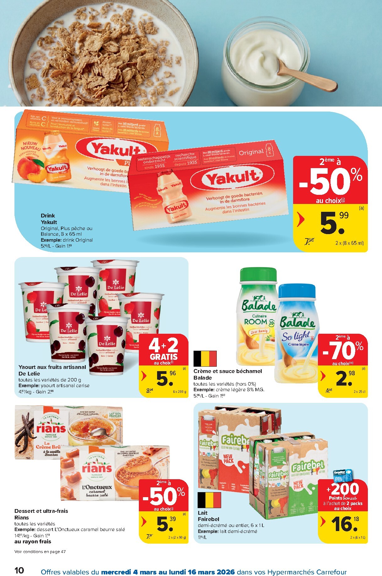 carrefour - De Carrefour Hypermarchés folder geldig vanaf 04/03/2026 t/m 16/03/2026 - page: 10