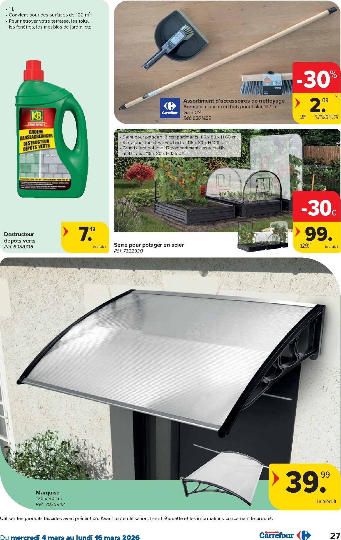 carrefour - De Carrefour Hypermarchés folder geldig vanaf 04/03/2026 t/m 16/03/2026 - page: 27