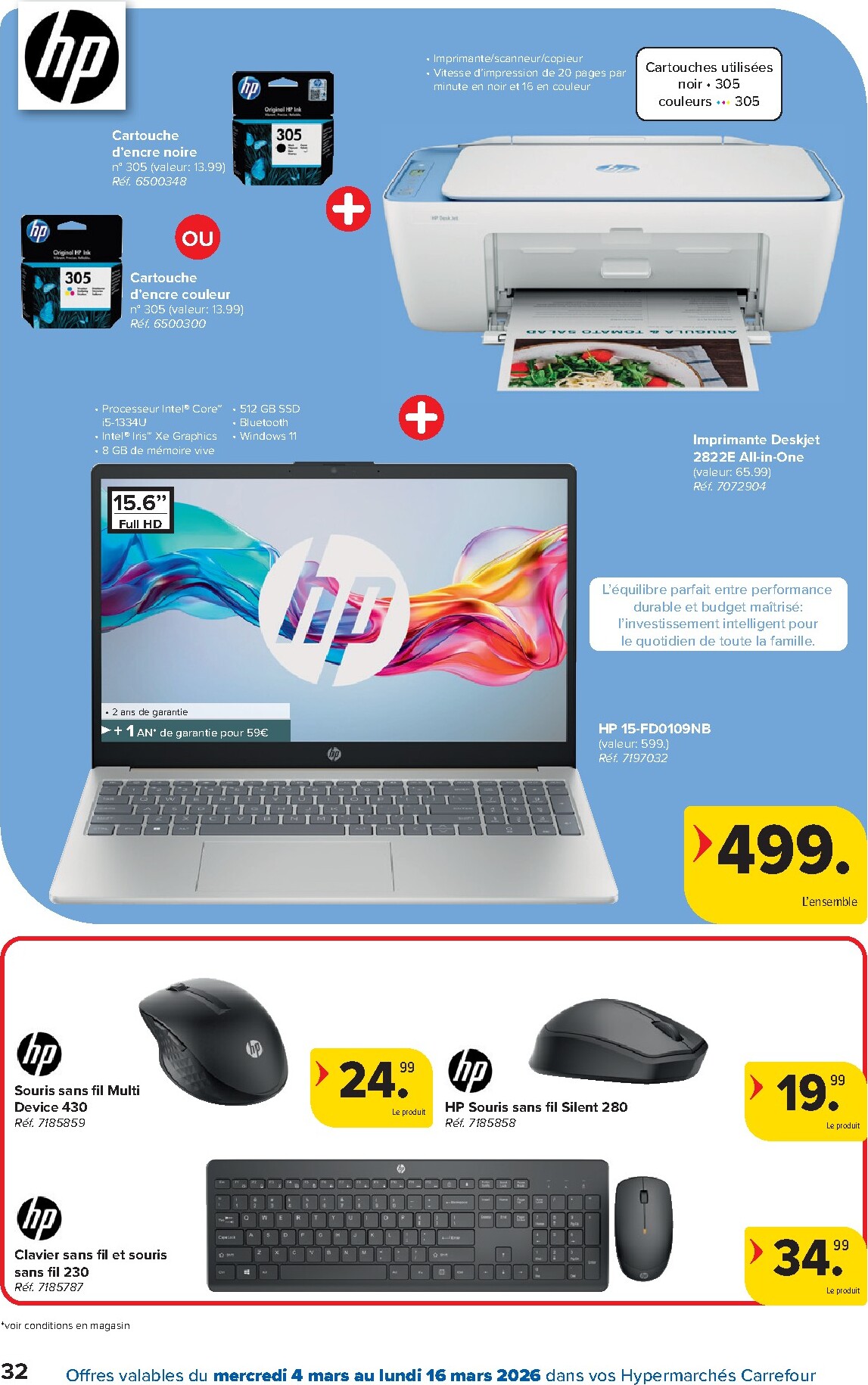 carrefour - De Carrefour Hypermarchés folder geldig vanaf 04/03/2026 t/m 16/03/2026 - page: 32