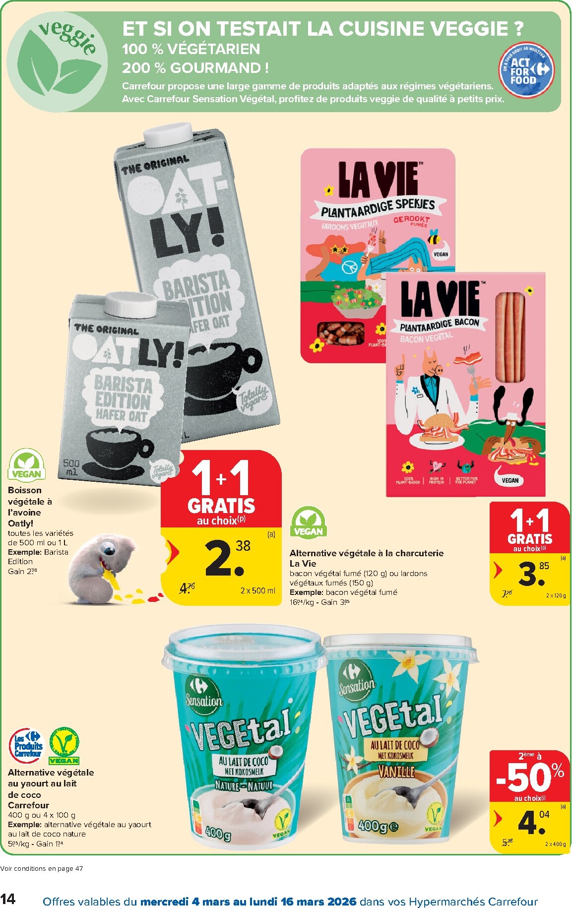 carrefour - De Carrefour Hypermarchés folder geldig vanaf 04/03/2026 t/m 16/03/2026 - page: 14